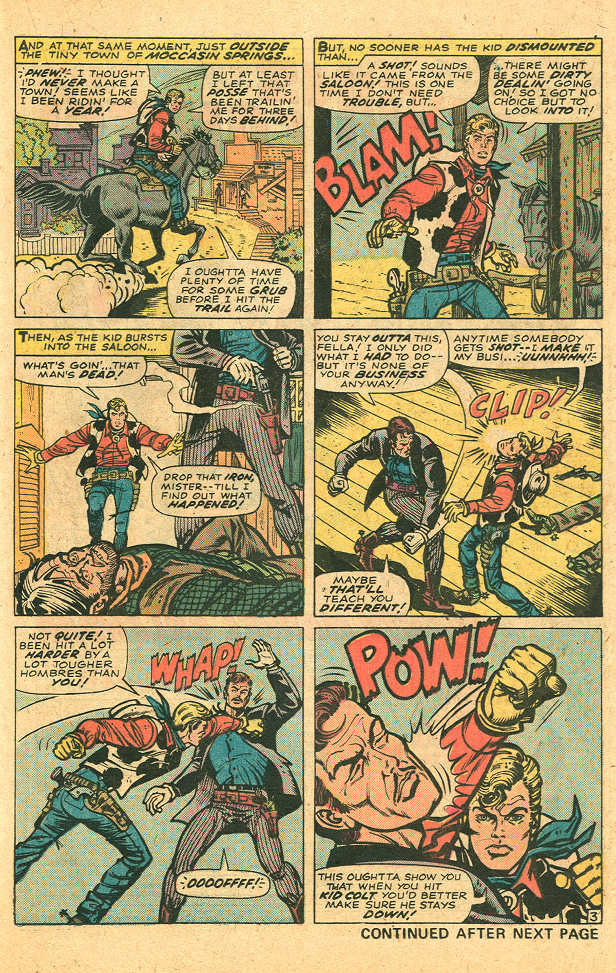 Read online Kid Colt Outlaw comic -  Issue #196 - 21