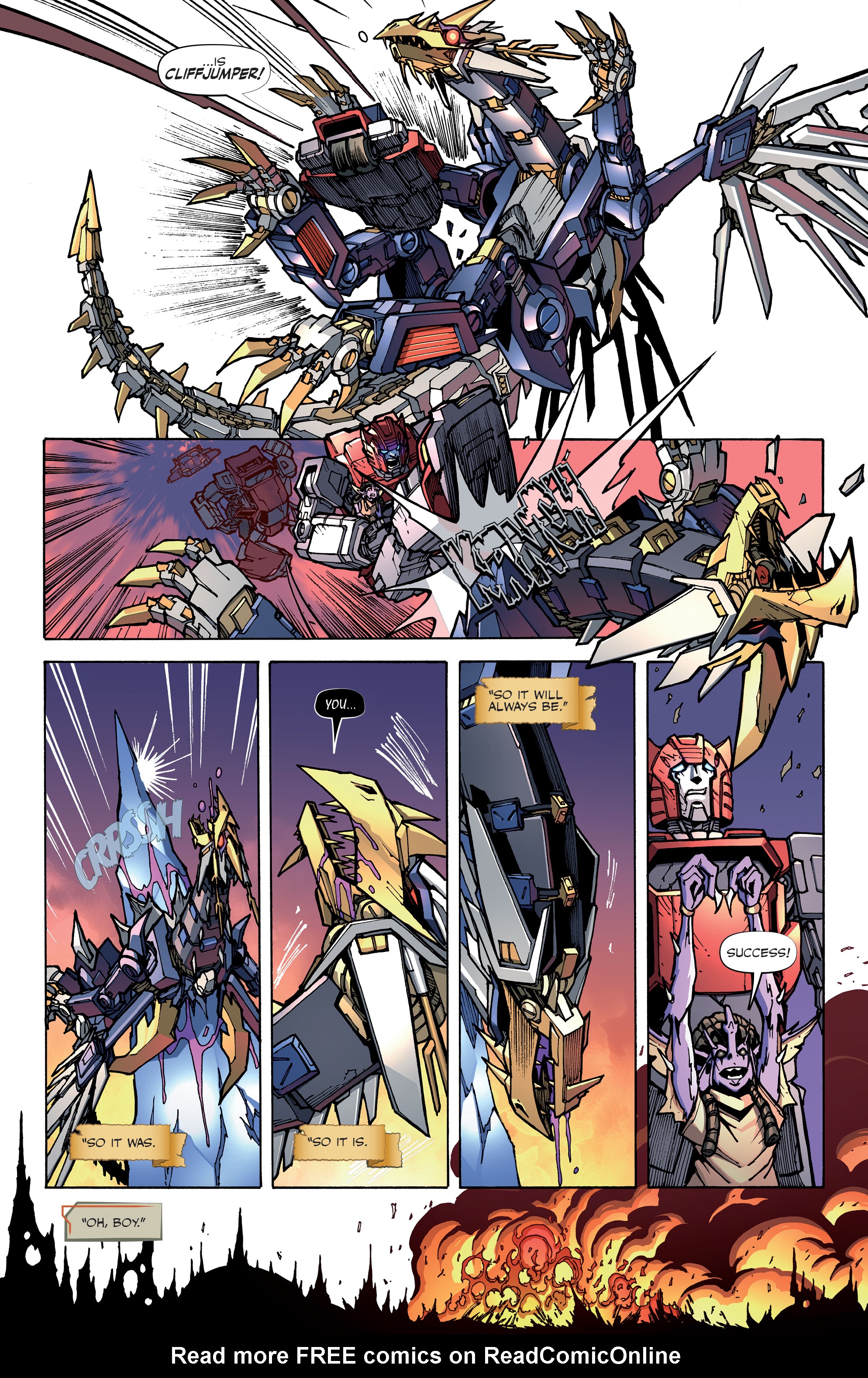 Read online Transformers: Galaxies comic -  Issue #6 - 22