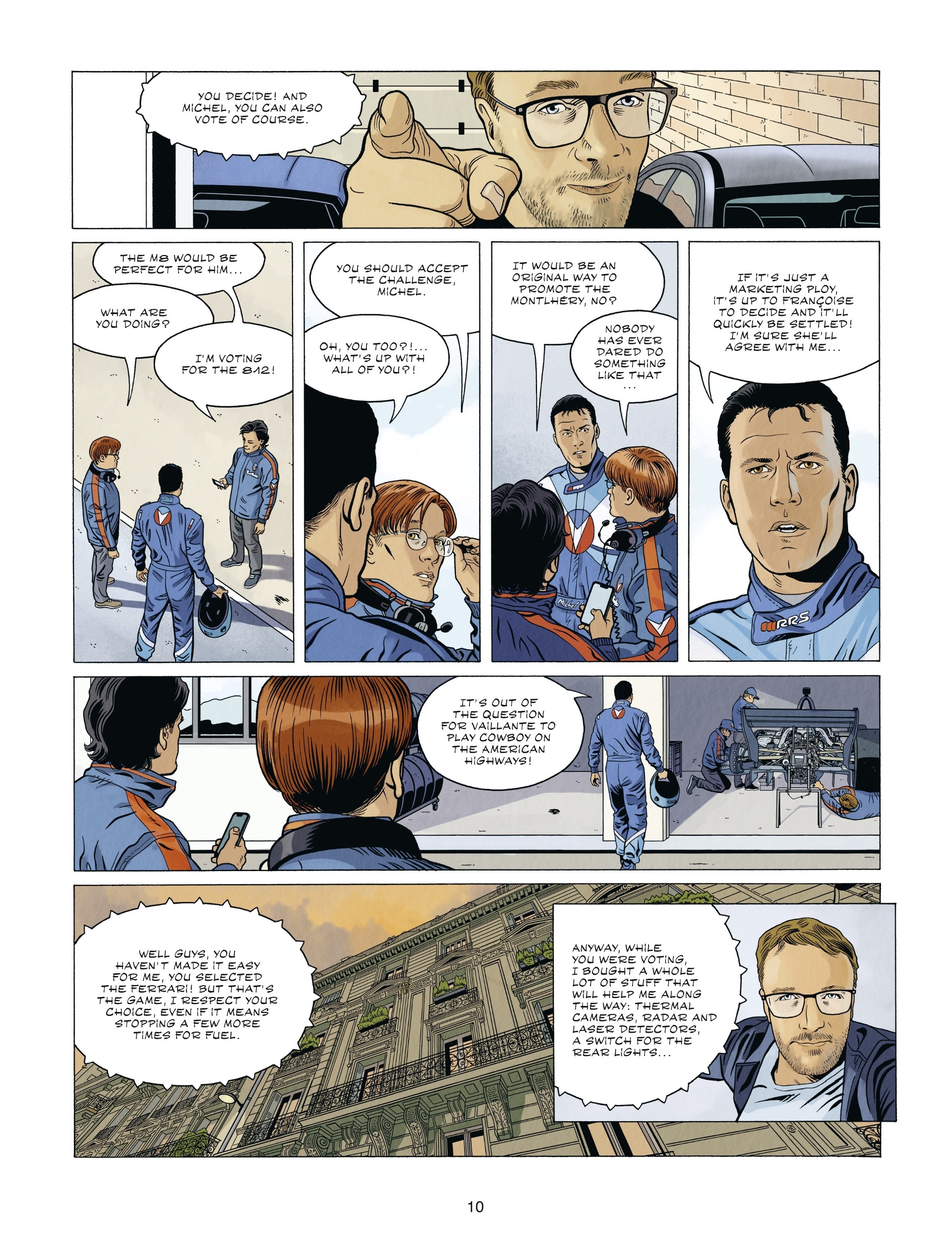 Read online Michel Vaillant comic -  Issue #11 - 10