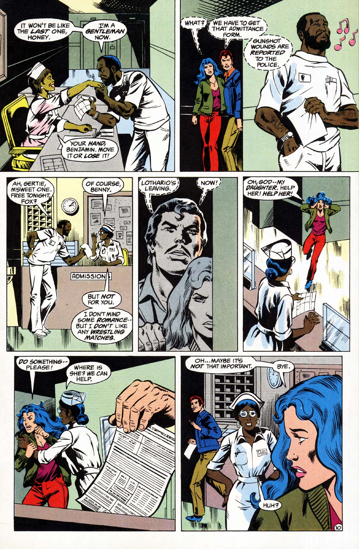 Read online Vigilante (1983) comic -  Issue #6 - 12