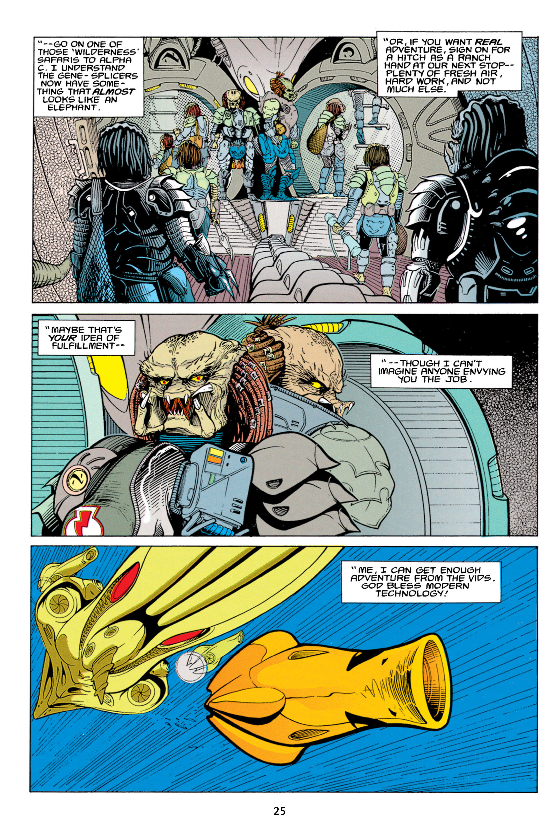 Read online Aliens vs. Predator Omnibus comic -  Issue # _TPB 1 Part 1 - 25