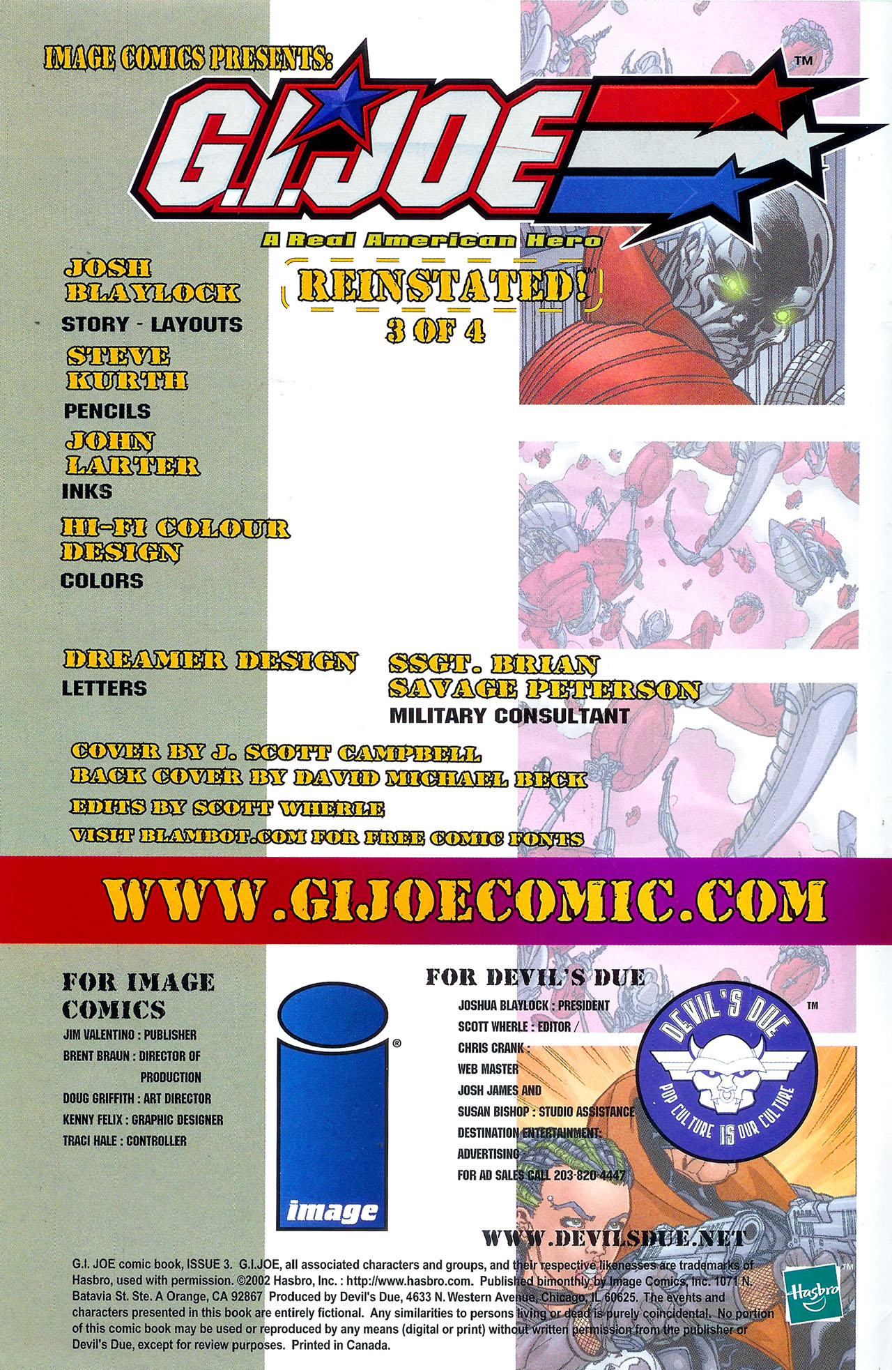 Read online G.I. Joe (2001) comic -  Issue #3 - 2