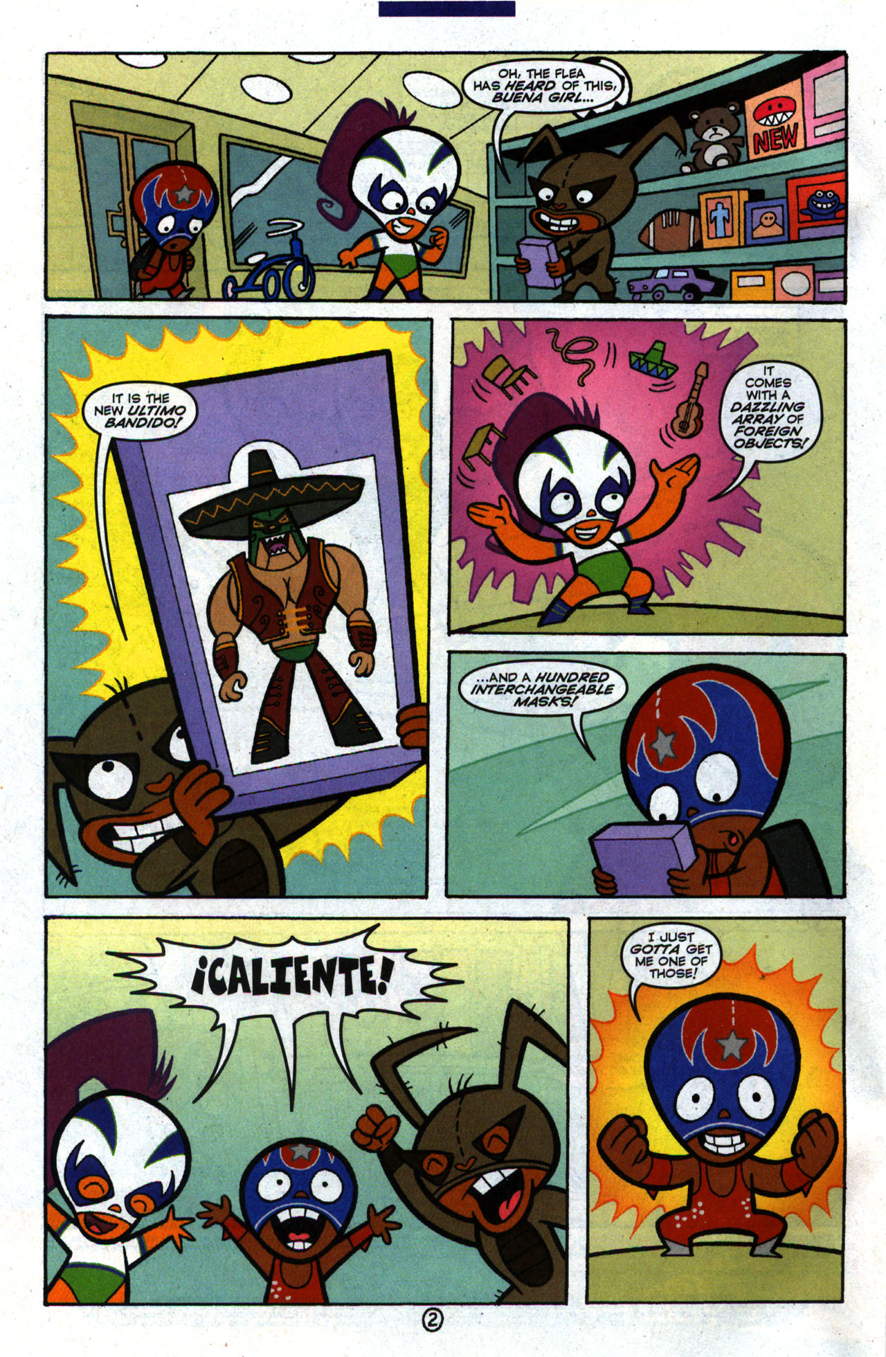 Read online Mucha Lucha comic -  Issue #1 - 3