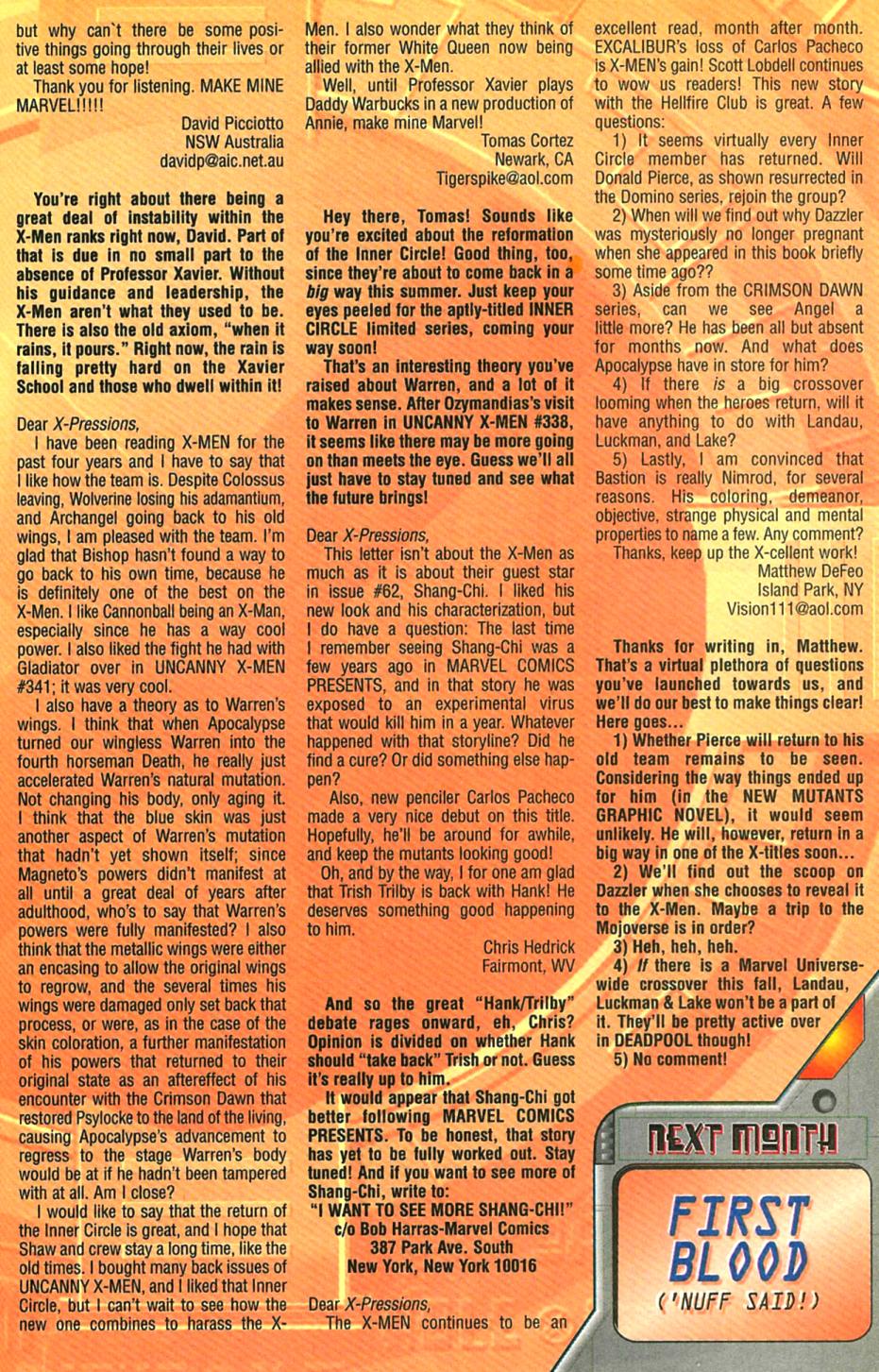 X-Men (1991) 64 Page 23