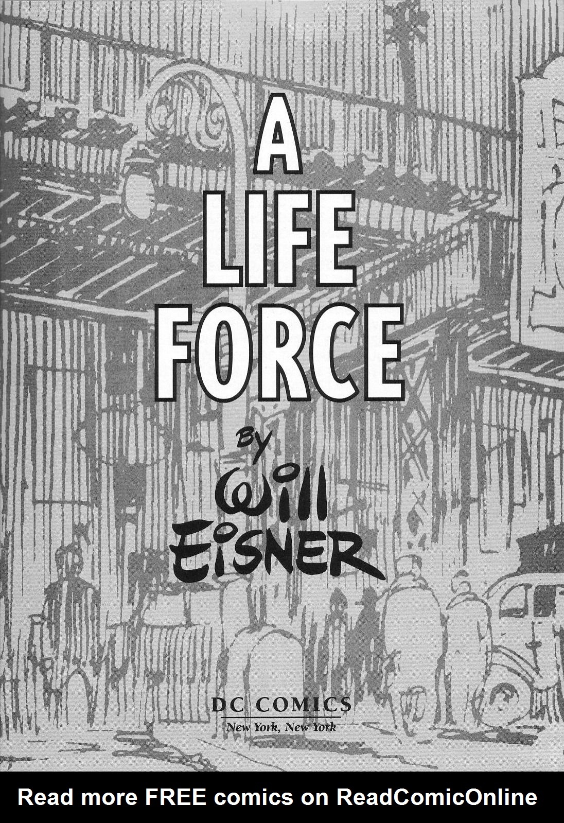 Read online A Life Force comic -  Issue #A Life Force TPB - 2
