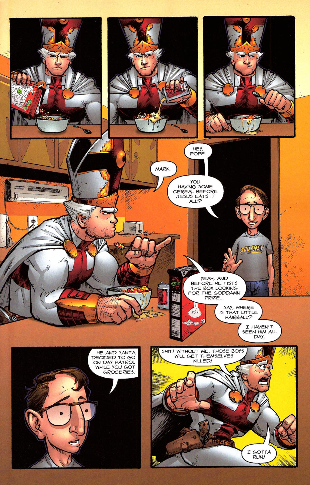 Read online Battle Pope comic -  Issue #12 - 15