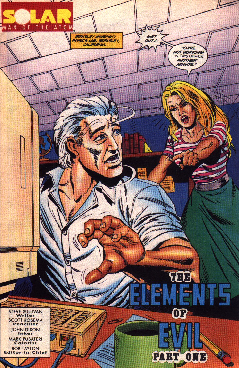 Read online Solar, Man of the Atom comic -  Issue #42 - 2