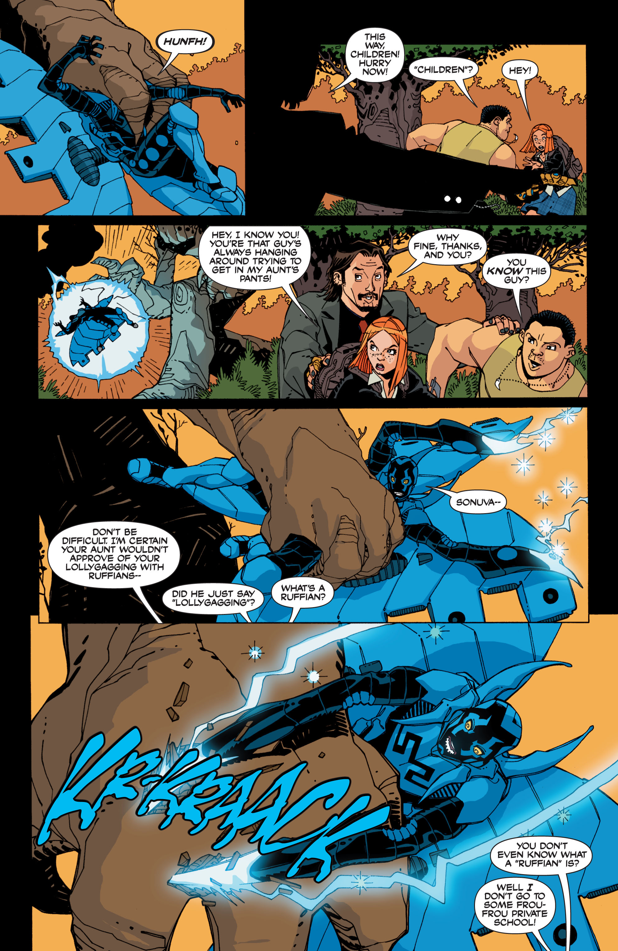 Read online Blue Beetle (2006) comic -  Issue #4 - 20