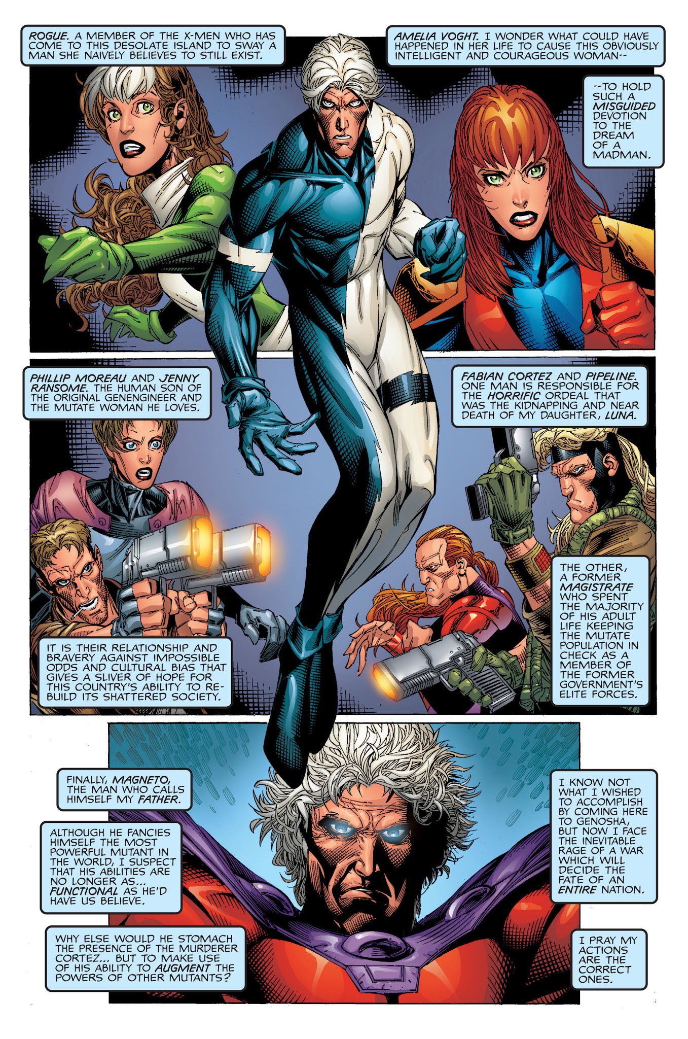 Read online Magneto Rex comic -  Issue #3 - 4