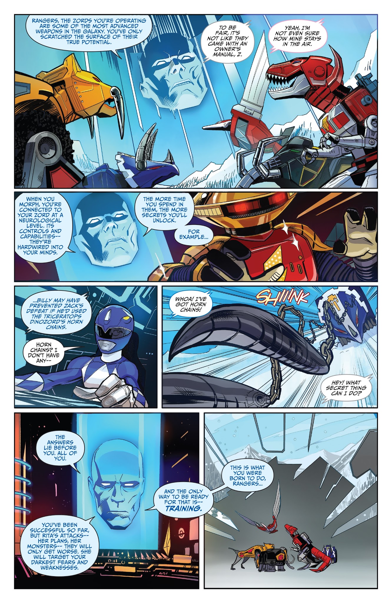 Read online Saban's Go Go Power Rangers comic -  Issue #5 - 7