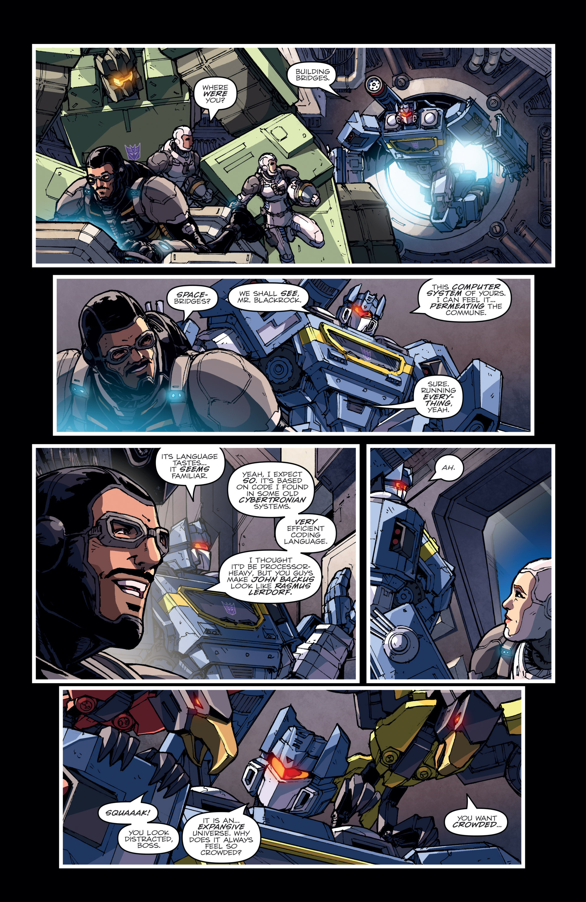 Read online The Transformers (2014) comic -  Issue #43 - 23