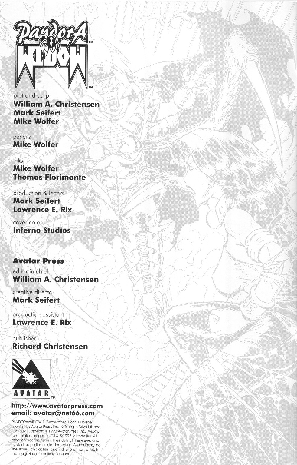 Read online Pandora/Widow comic -  Issue # Full - 2
