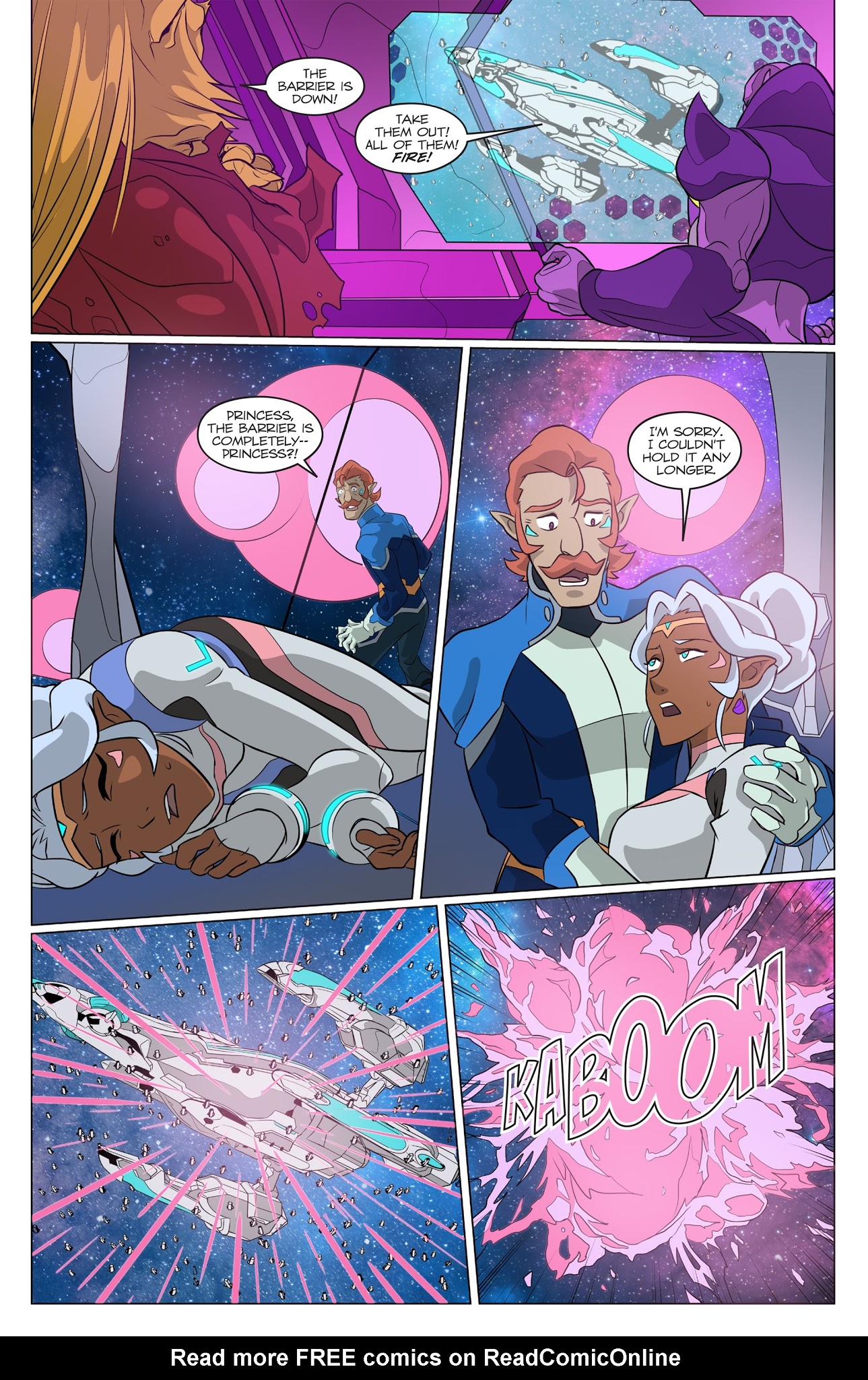 Read online Voltron Legendary Defender (2017) comic -  Issue #5 - 8