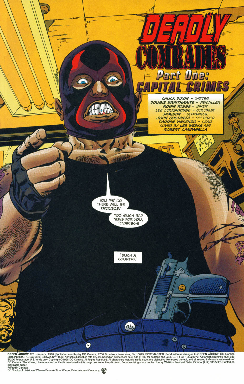 Read online Green Arrow (1988) comic -  Issue #128 - 2