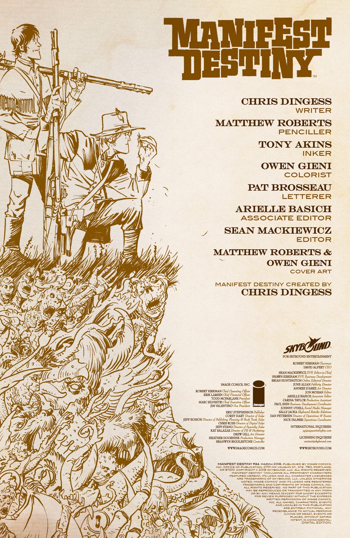 Read online Manifest Destiny comic -  Issue #34 - 2