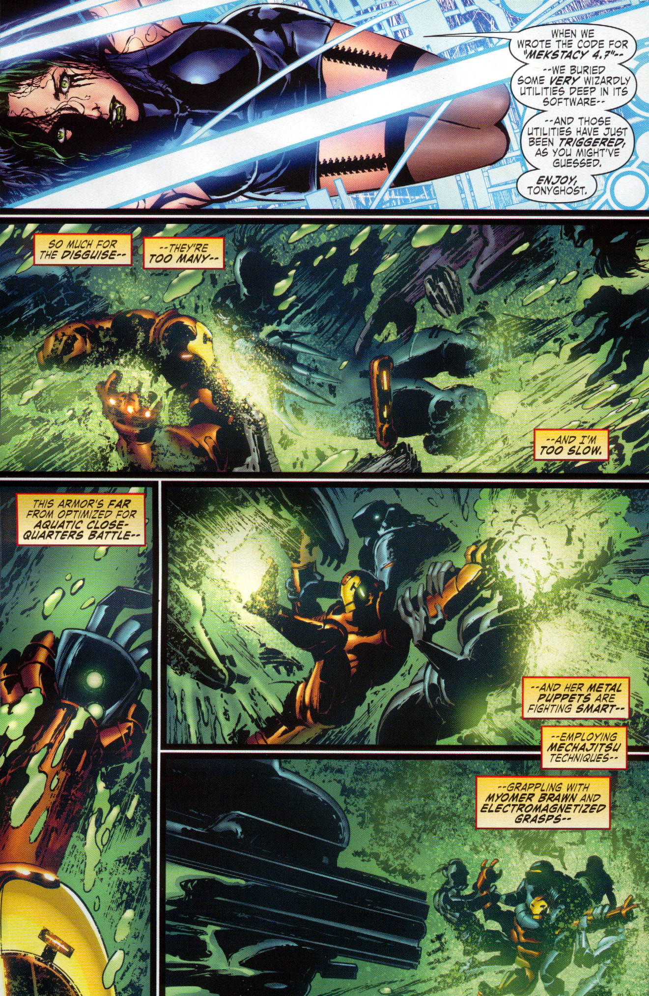 Read online Iron Man: Hypervelocity comic -  Issue #4 - 9
