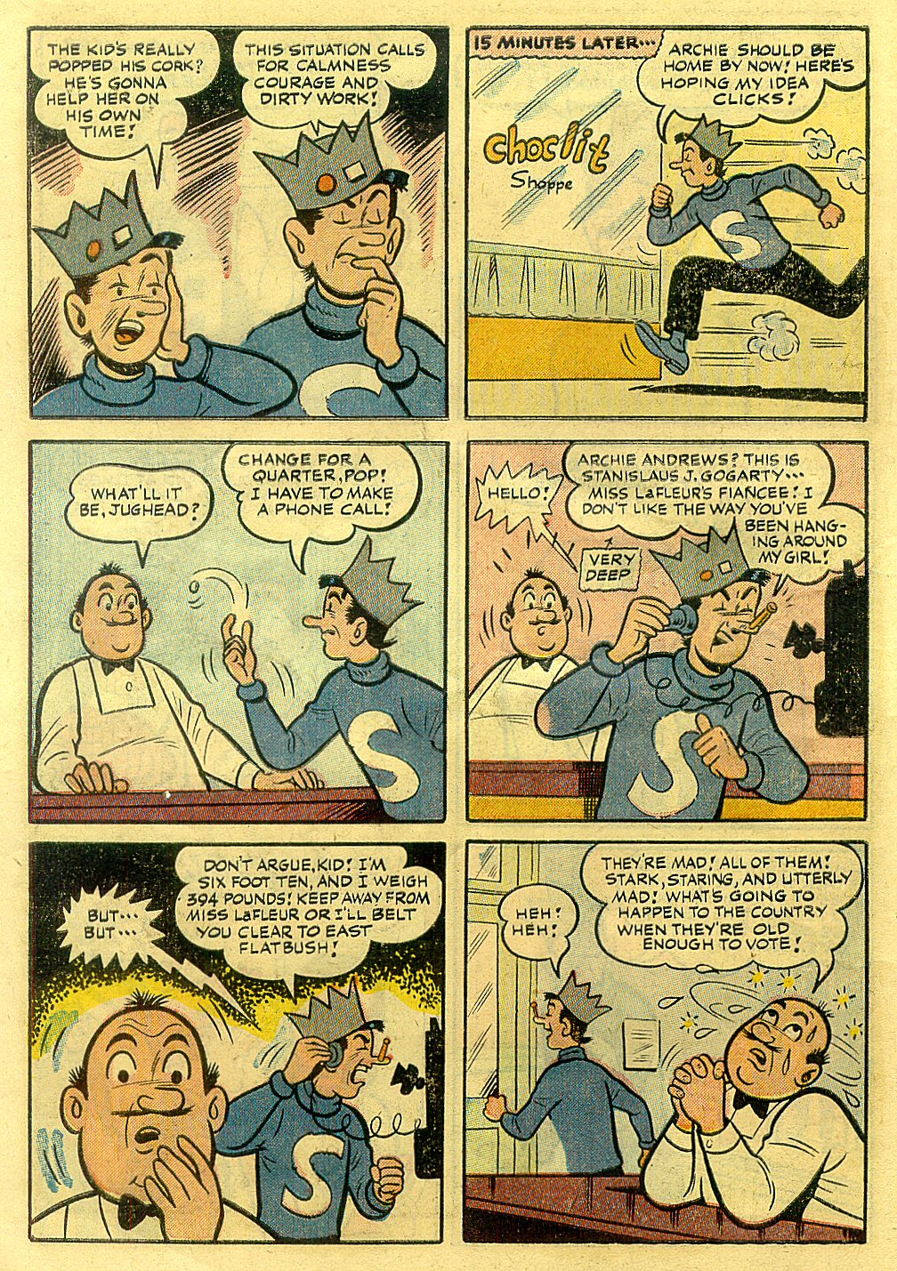 Read online Archie Comics comic -  Issue #058 - 12