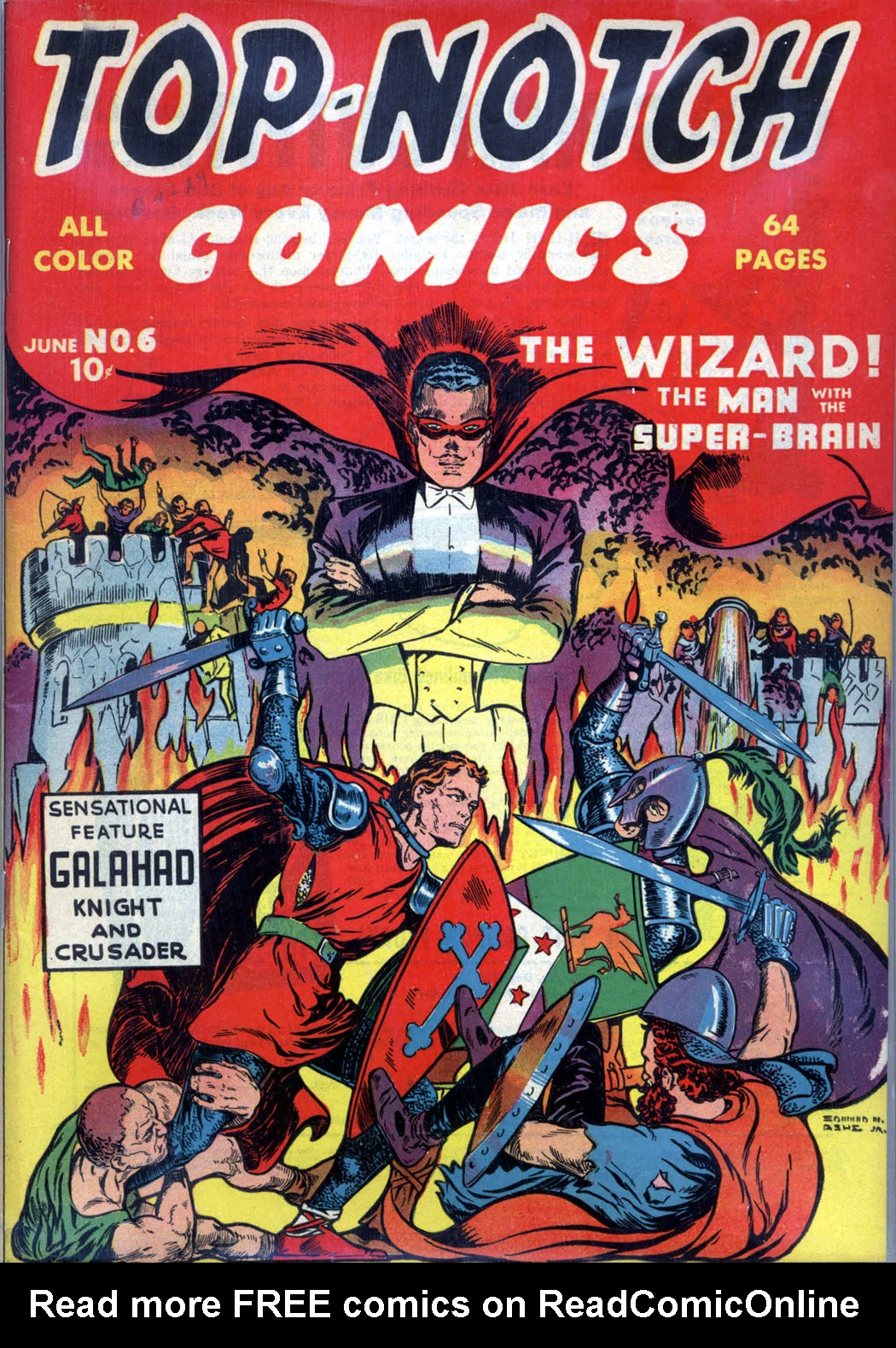 Read online Top-Notch Comics comic -  Issue #6 - 1