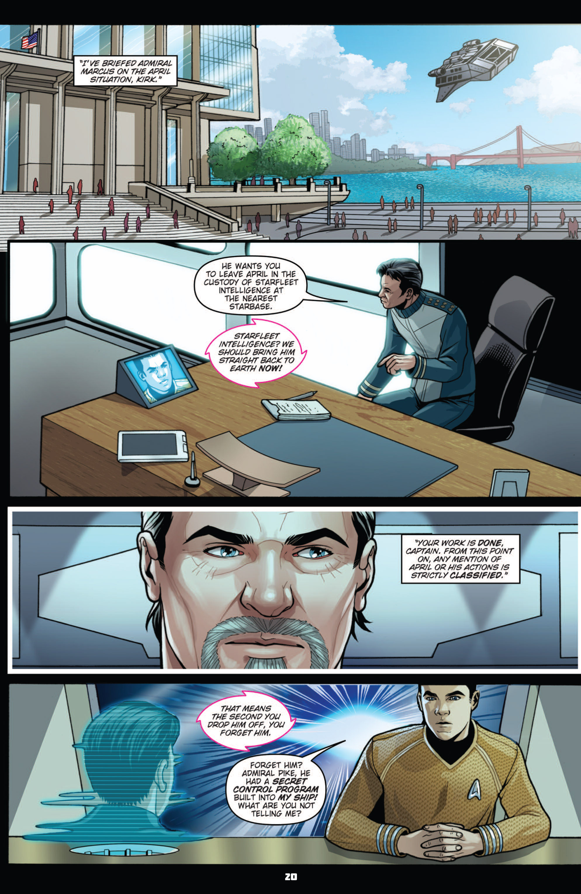 Read online Star Trek: Countdown To Darkness comic -  Issue #4 - 23