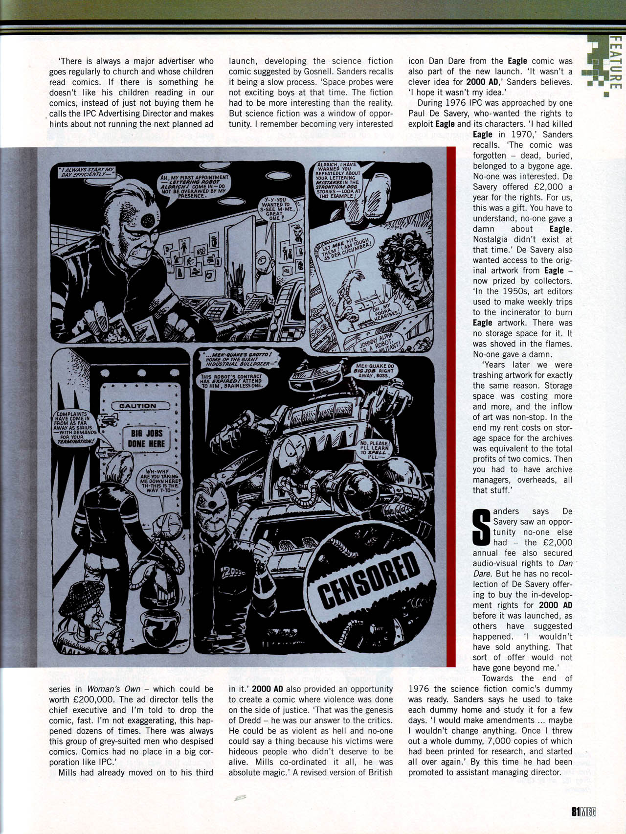 Read online Judge Dredd Megazine (Vol. 5) comic -  Issue #201 - 79