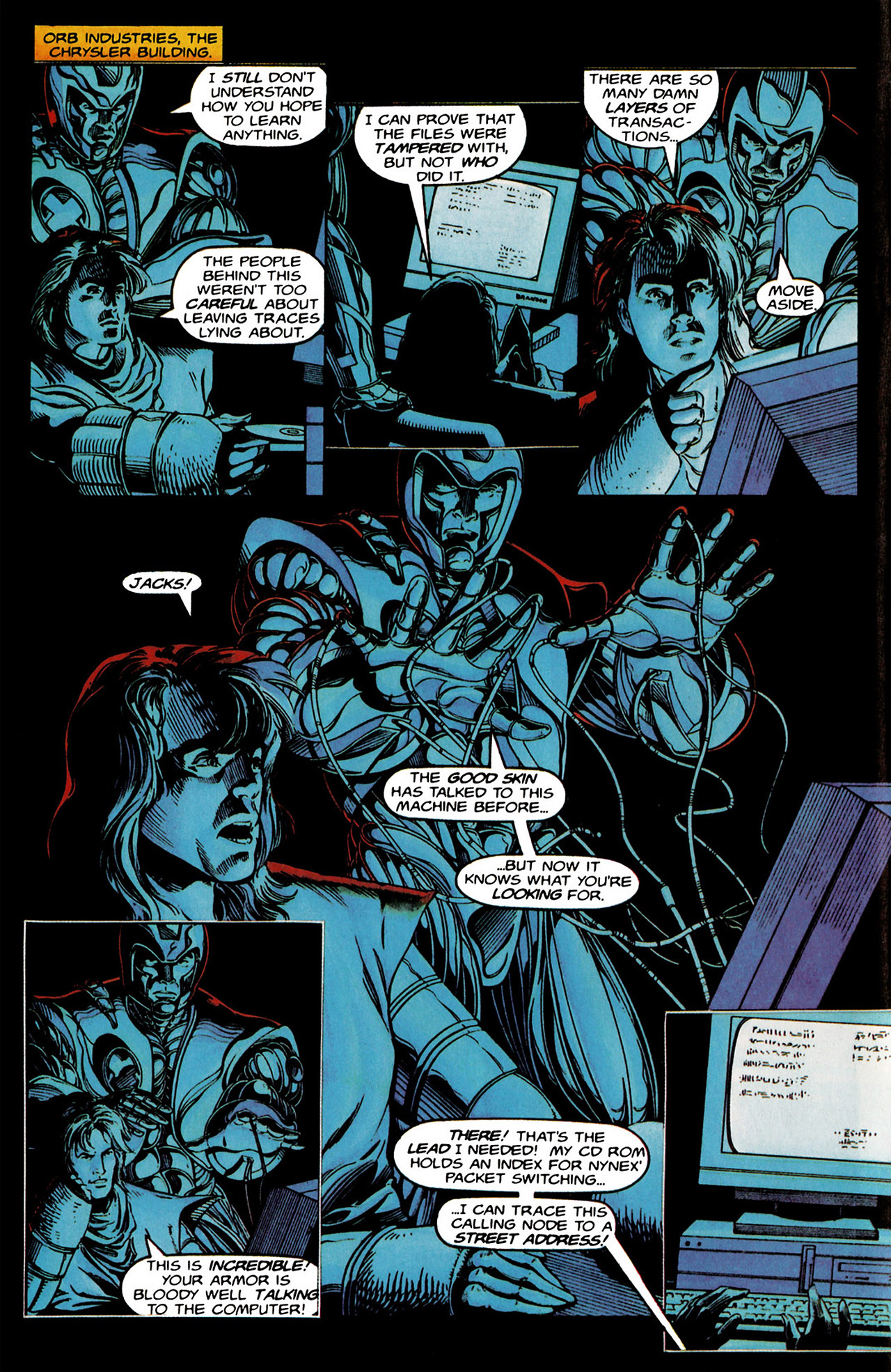 Read online Ninjak (1994) comic -  Issue #6 - 7
