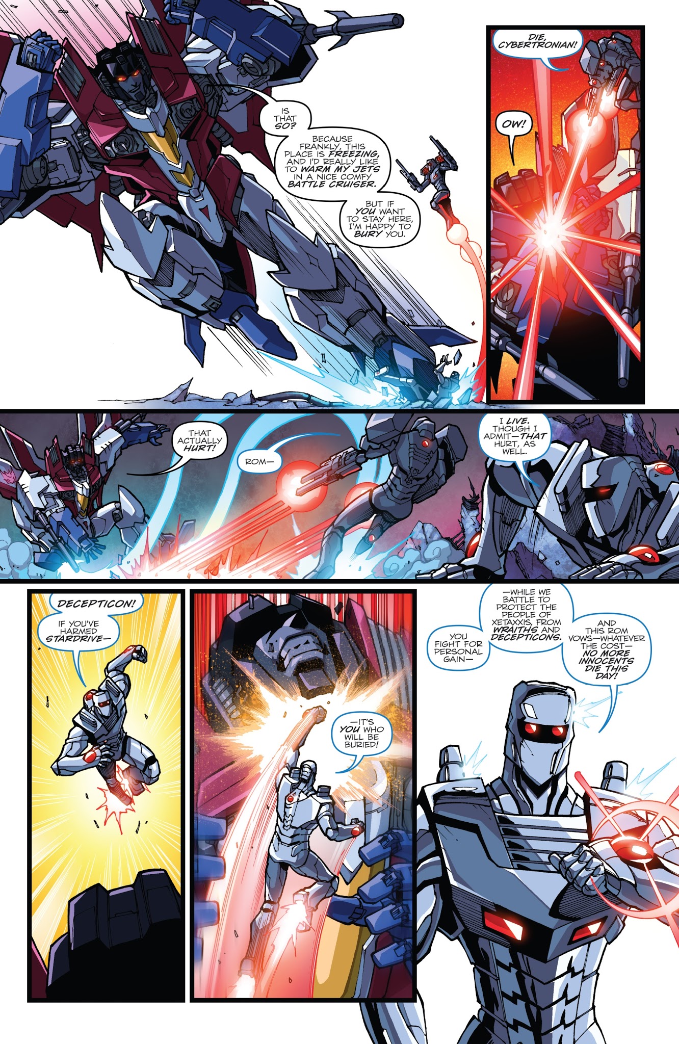 Read online ROM vs. Transformers: Shining Armor comic -  Issue #3 - 18