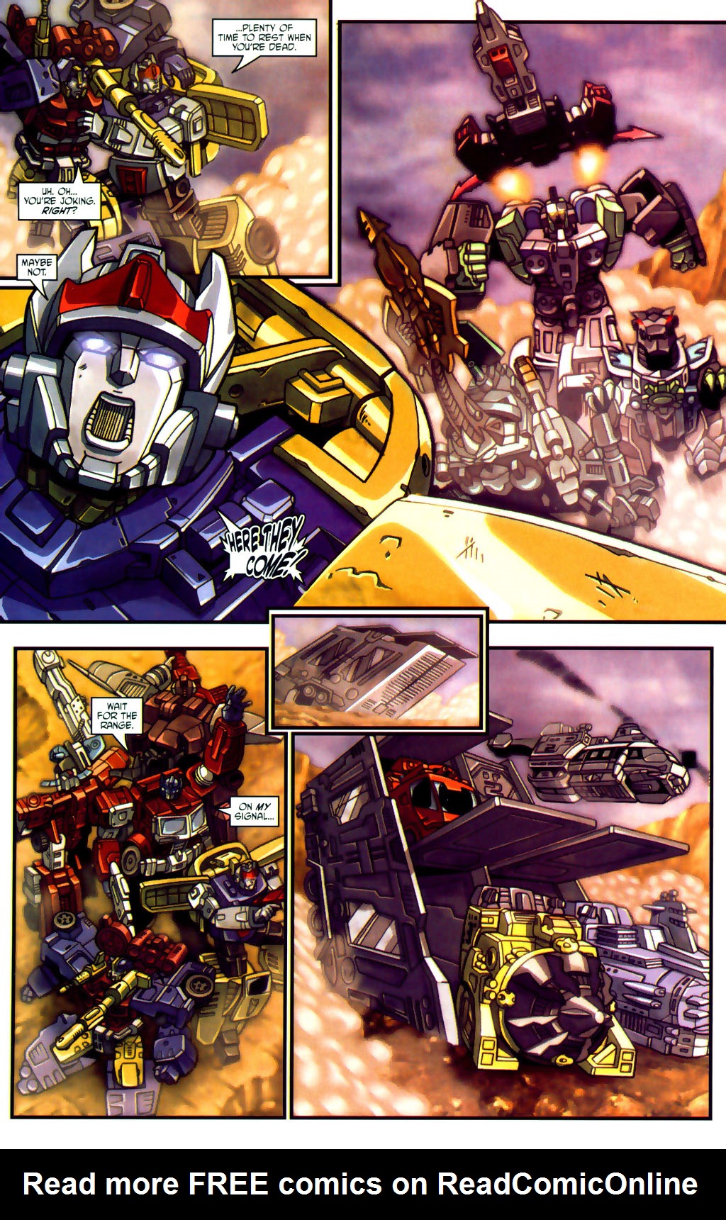 Read online Transformers Energon comic -  Issue #22 - 12