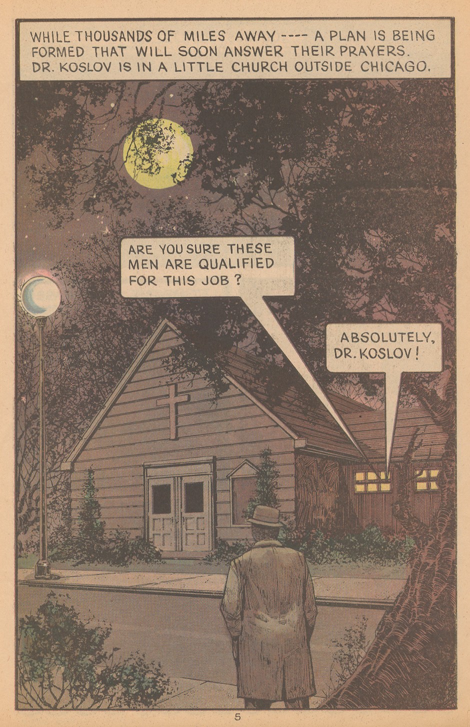 Read online The Crusaders (1974) comic -  Issue #1 - 7