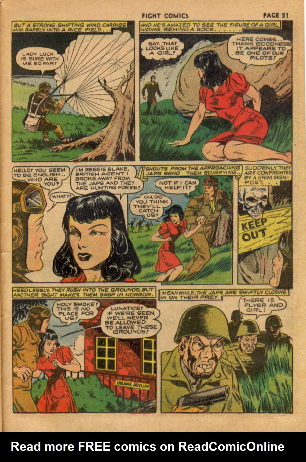 Read online Fight Comics comic -  Issue #19 - 53