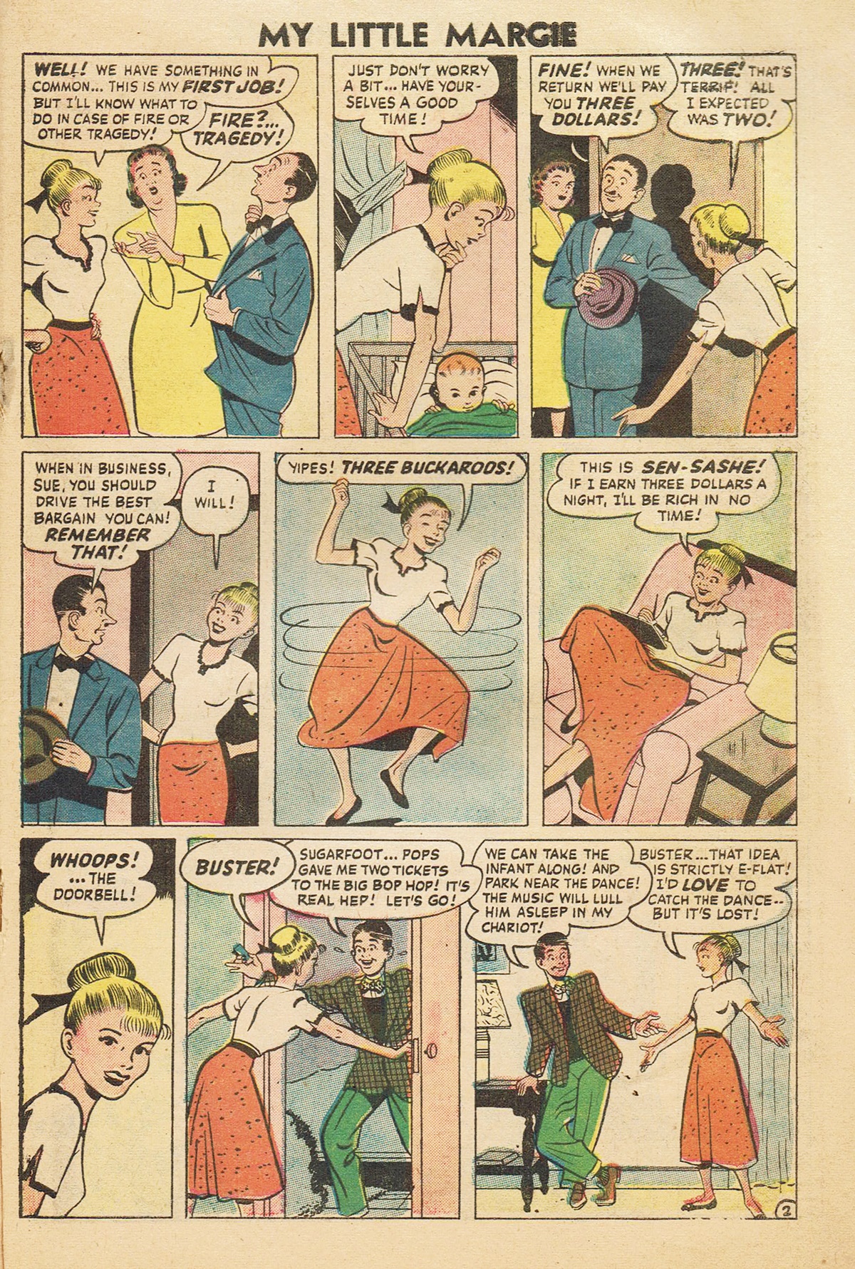 Read online My Little Margie (1954) comic -  Issue #20 - 94