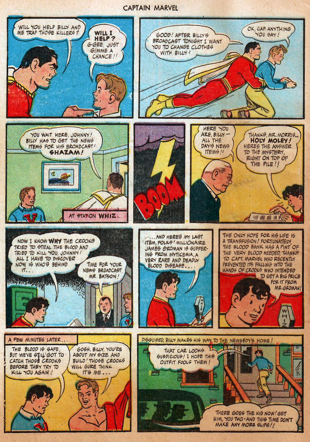 Read online Captain Marvel Adventures comic -  Issue #45 - 8