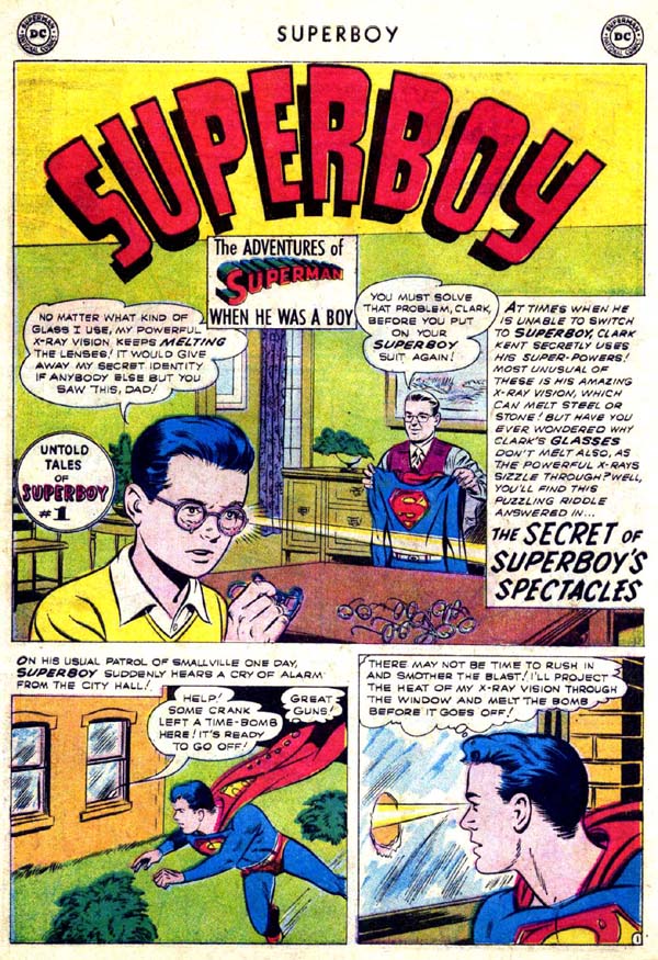 Read online Superboy (1949) comic -  Issue #70 - 19