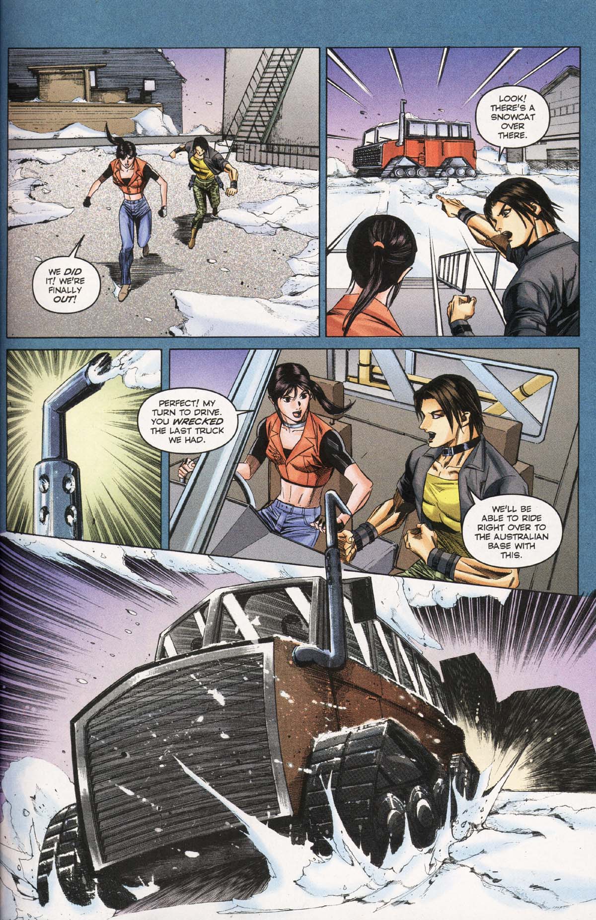 Read online Resident Evil Code: Veronica comic -  Issue #3 - 24