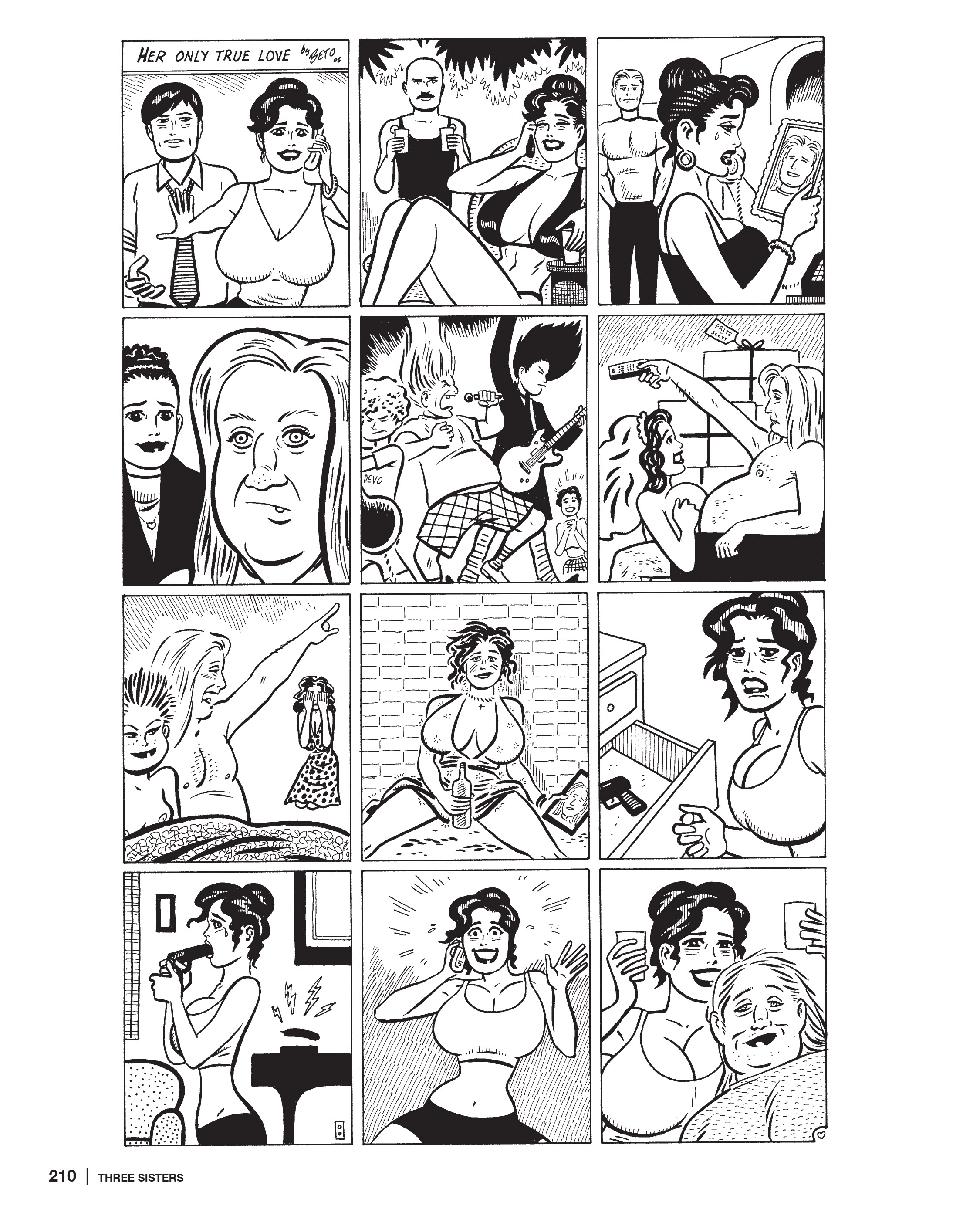 Read online Three Sisters: The Love and Rockets Library comic -  Issue # TPB (Part 3) - 10
