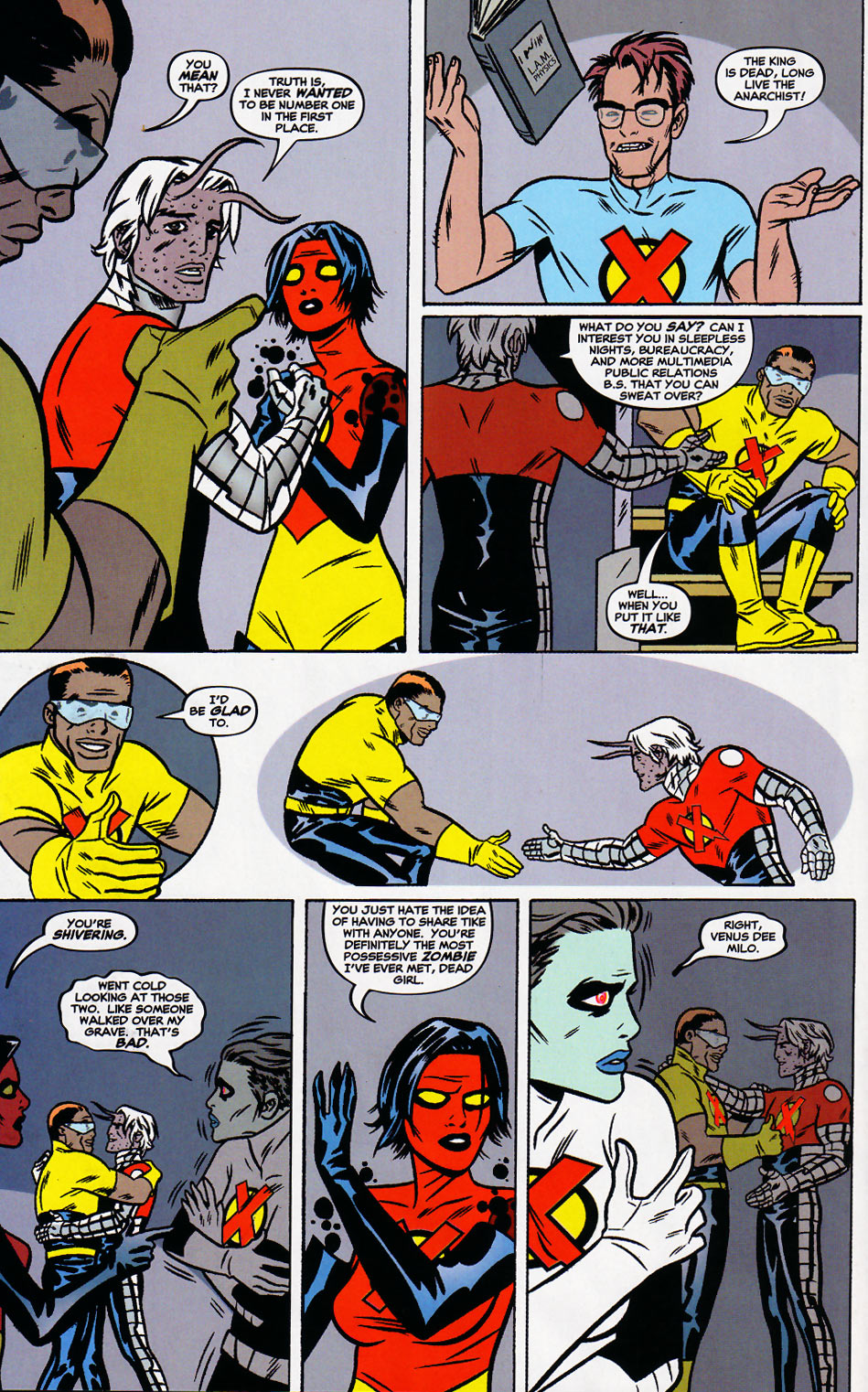 Read online X-Statix comic -  Issue #8 - 11