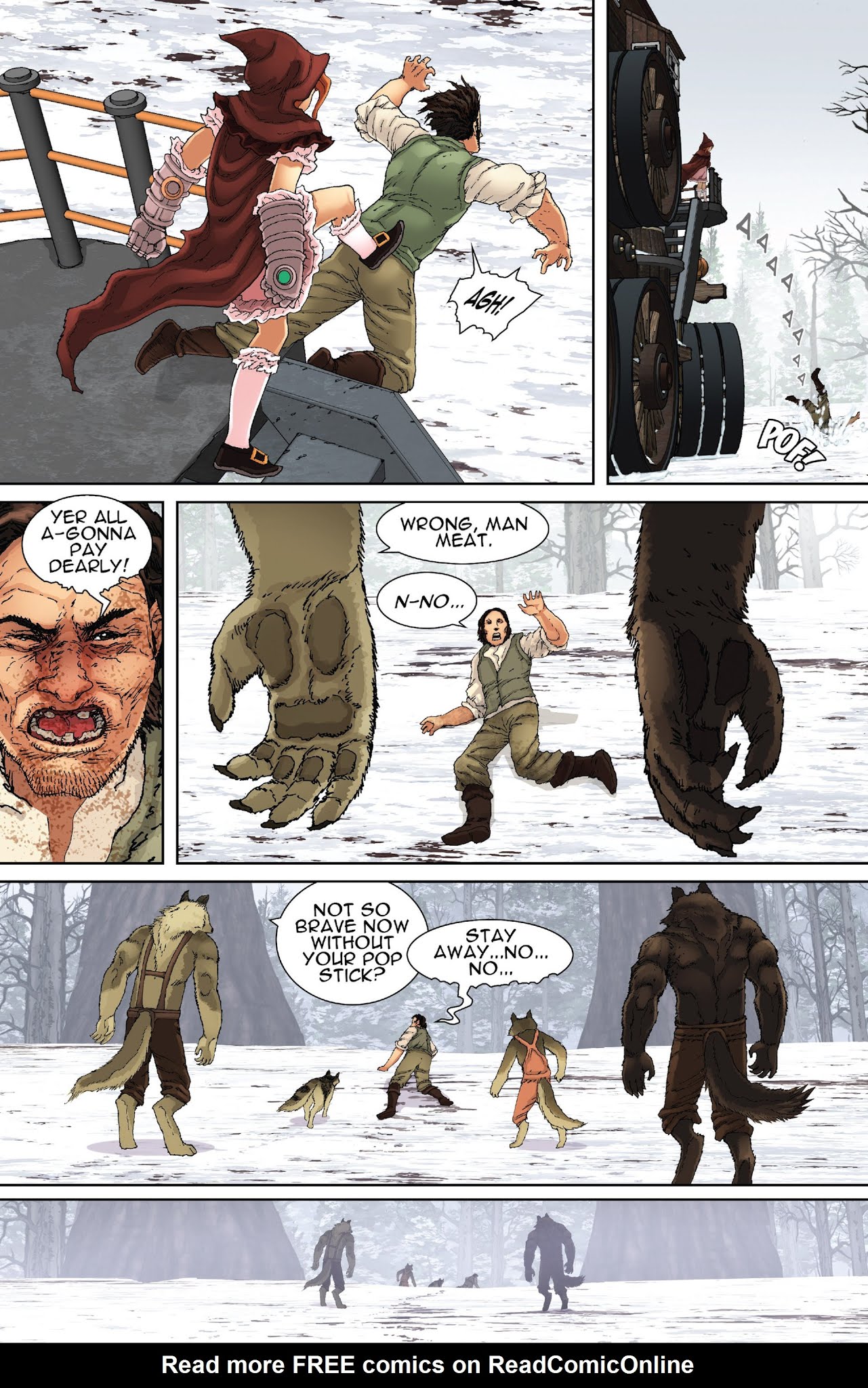 Read online Steampunk Red Riding Hood comic -  Issue # Full - 34