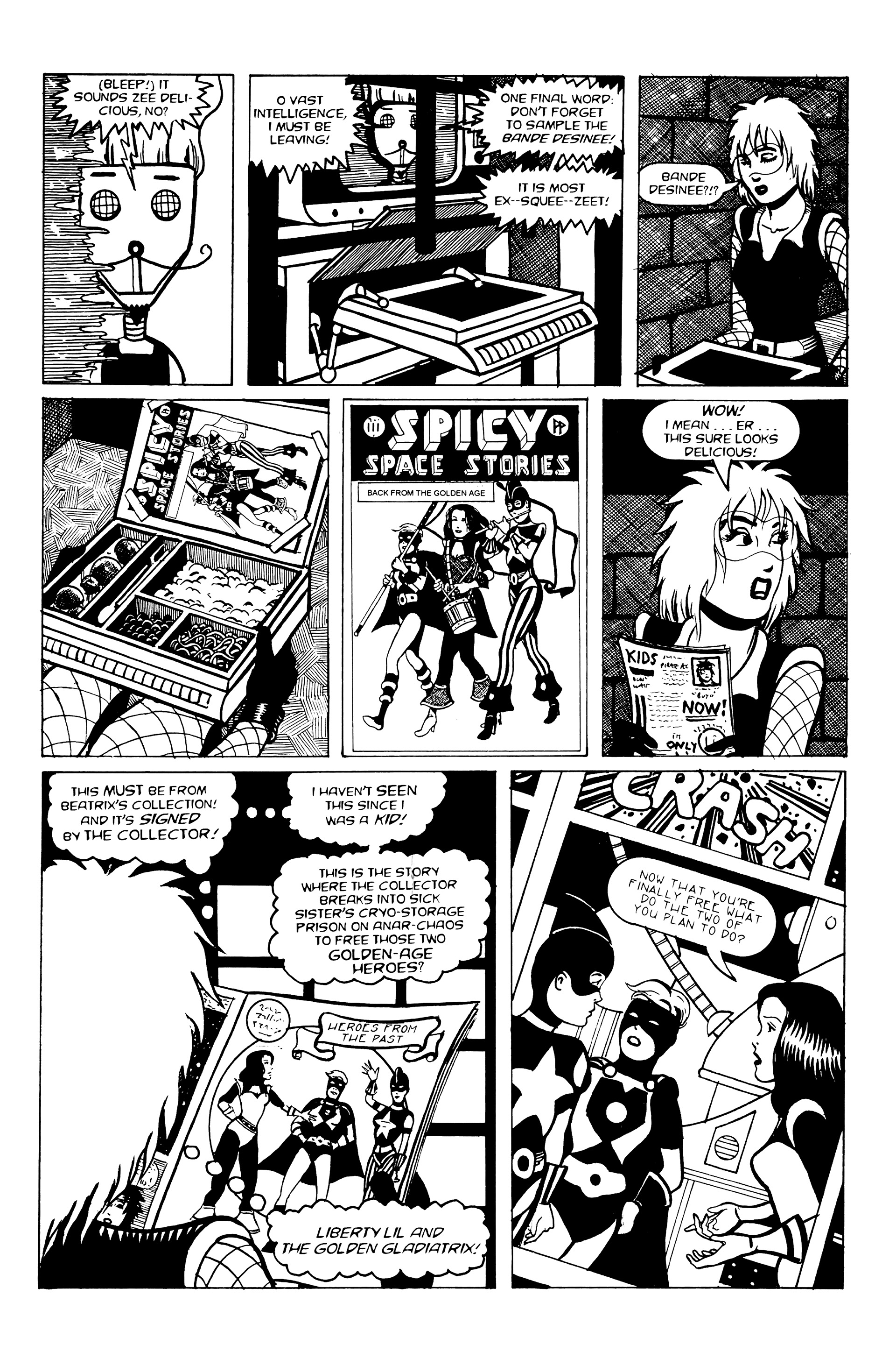 Read online Strange Attractors (1993) comic -  Issue #8 - 13