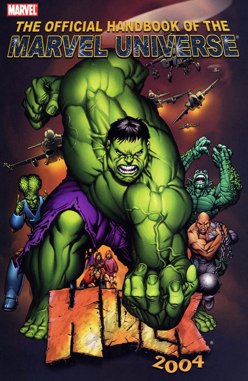 Read online The Official Handbook of the Marvel Universe: Hulk comic -  Issue # Full - 1