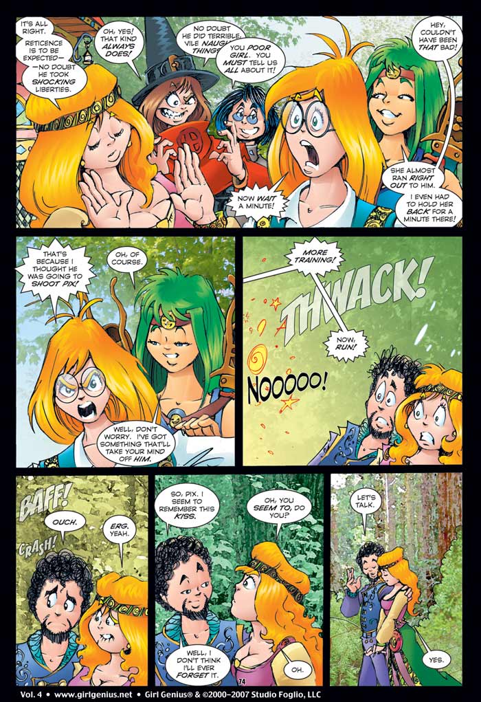 Read online Girl Genius (2002) comic -  Issue #4 - 71