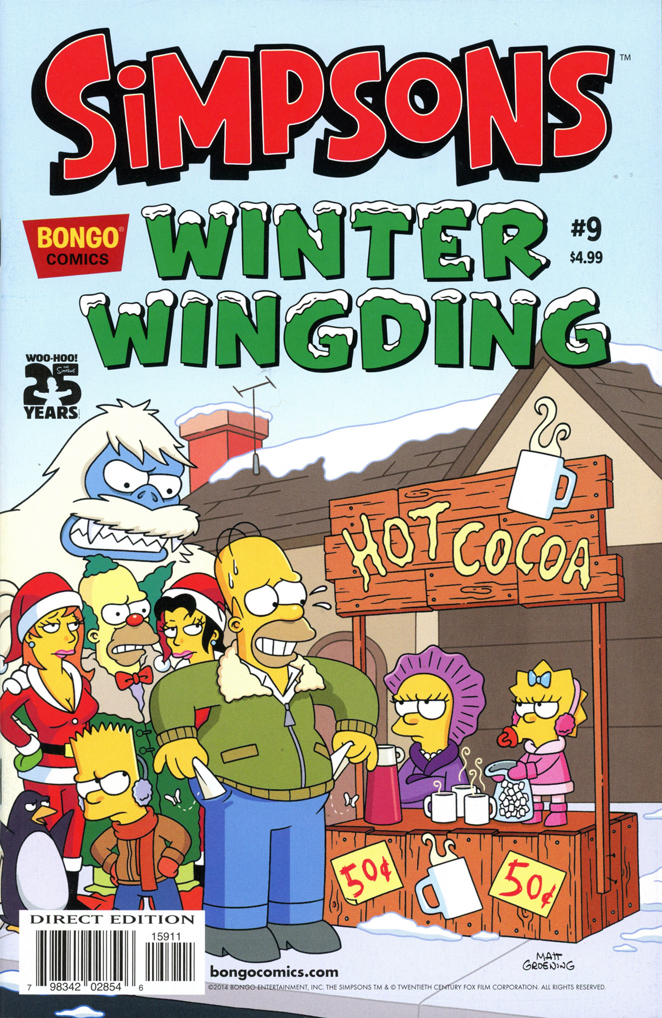 Read online The Simpsons Winter Wingding comic -  Issue #9 - 1