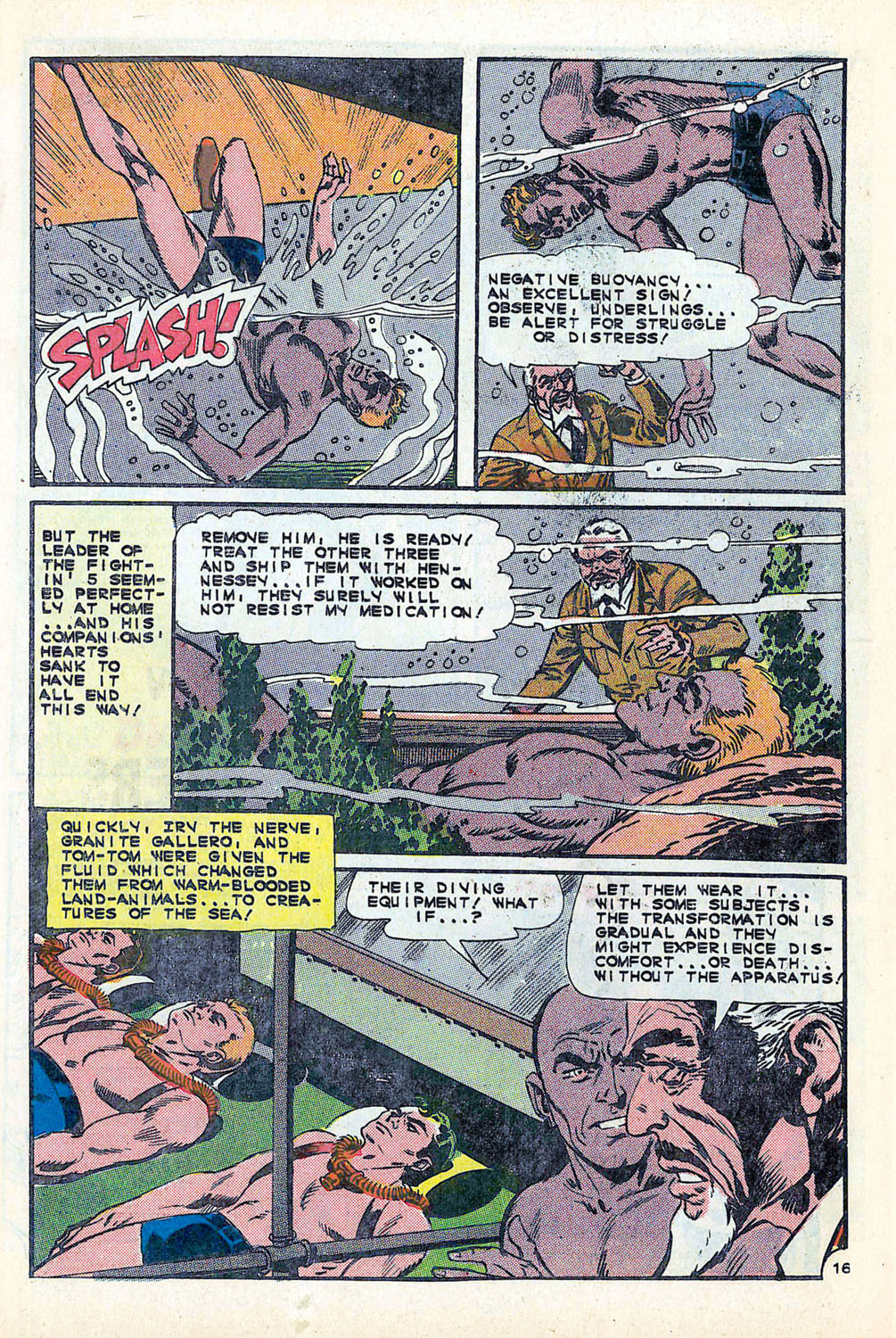 Read online The Fightin' 5 comic -  Issue #36 - 22