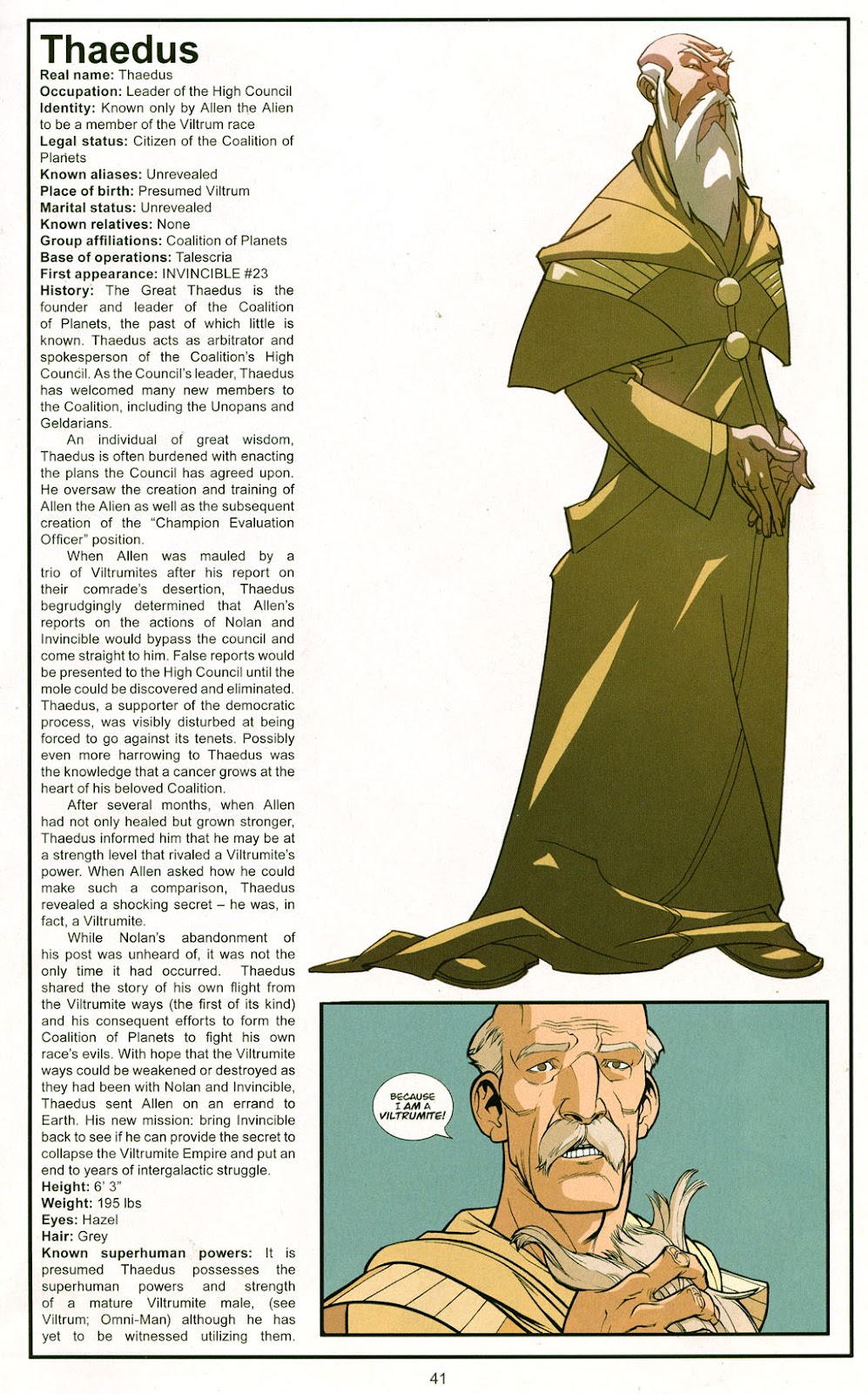 The Official Handbook of the Invincible Universe issue 2 - Page 43