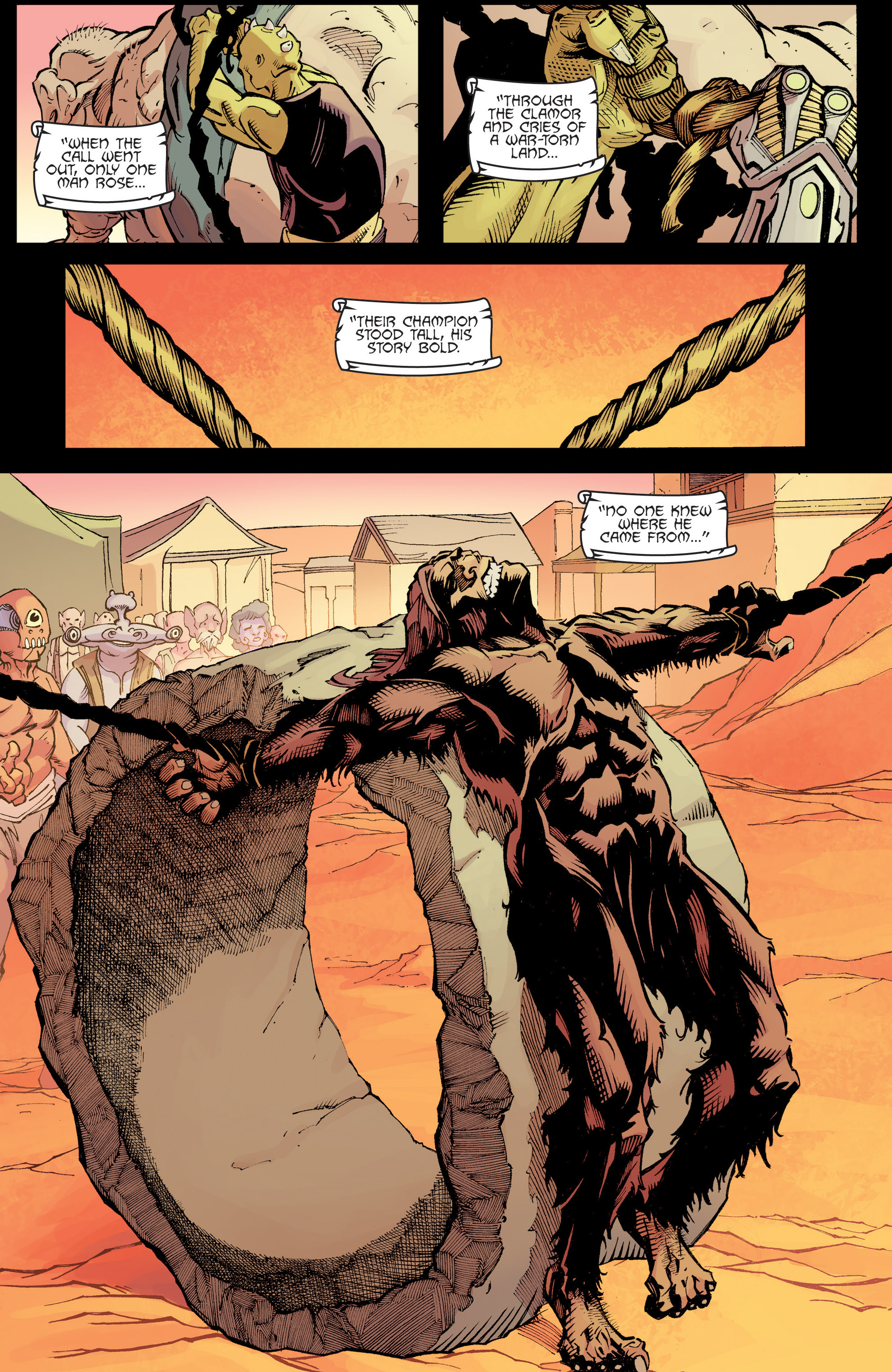 Read online Bigfoot: Sword of the Earthman (2015) comic -  Issue #5 - 15