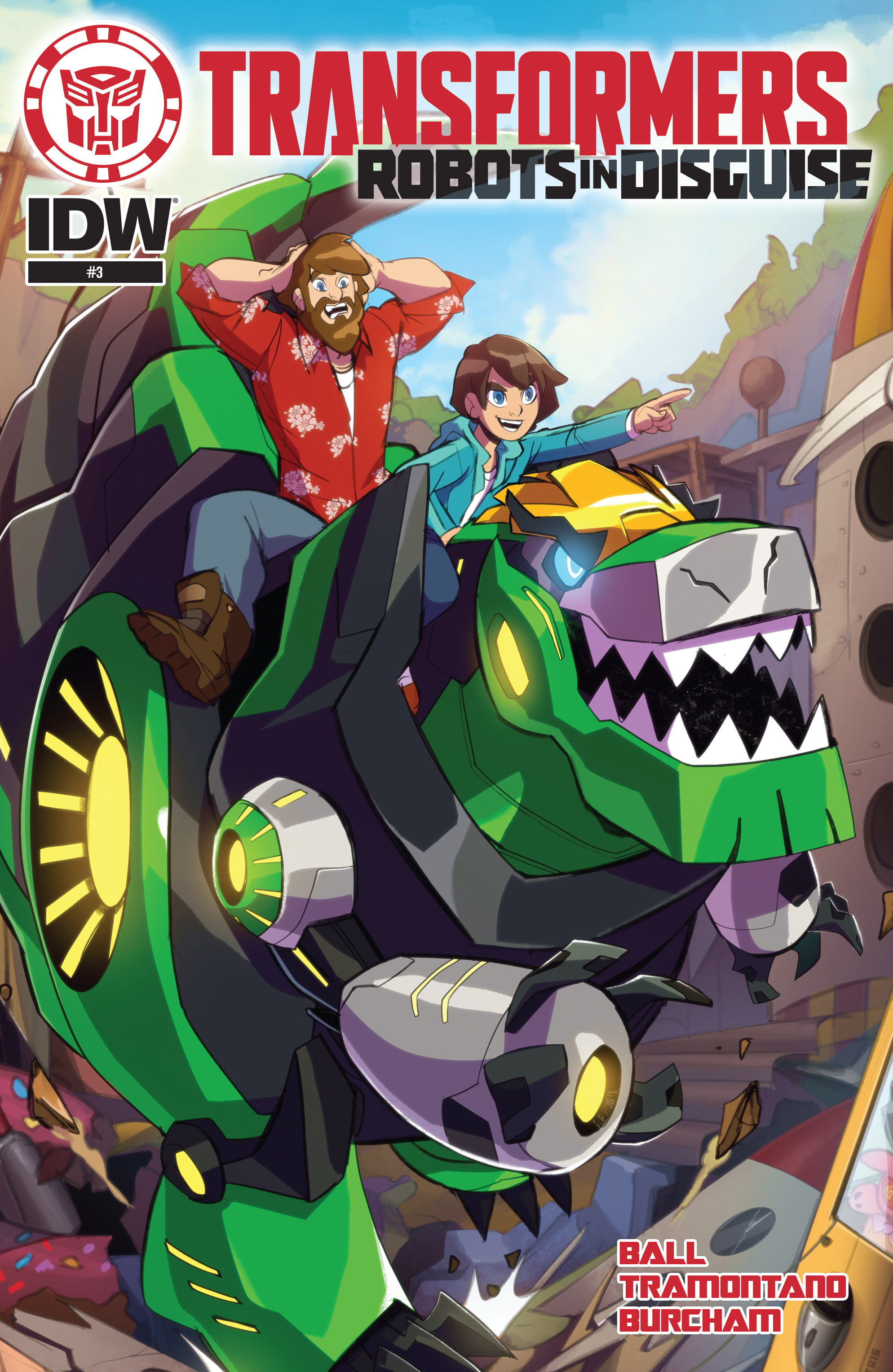 Read online Transformers: Robots In Disguise (2015) comic -  Issue #3 - 1
