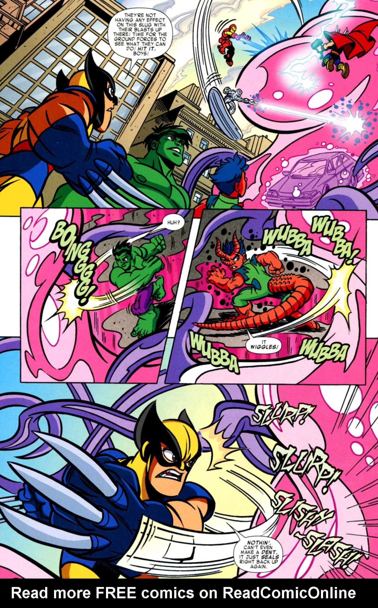 Read online Super Hero Squad comic -  Issue #3 - 5