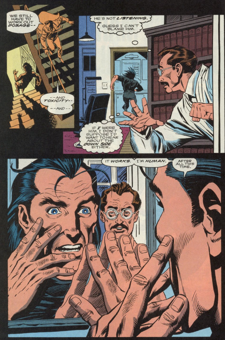 Read online Morbius: The Living Vampire (1992) comic -  Issue #5 - 6