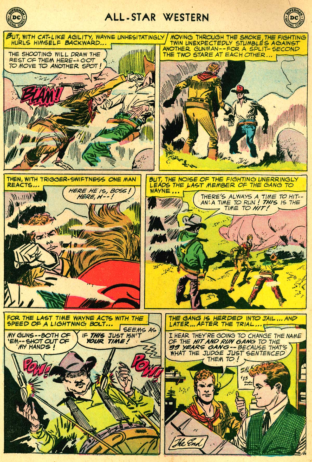 Read online All-Star Western (1951) comic -  Issue #96 - 8