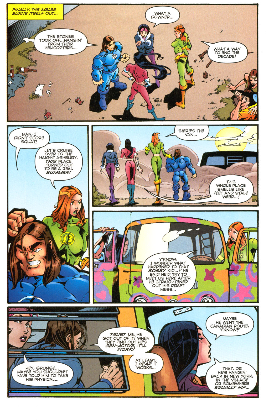 Read online Wild Times: Gen13 comic -  Issue # Full - 12