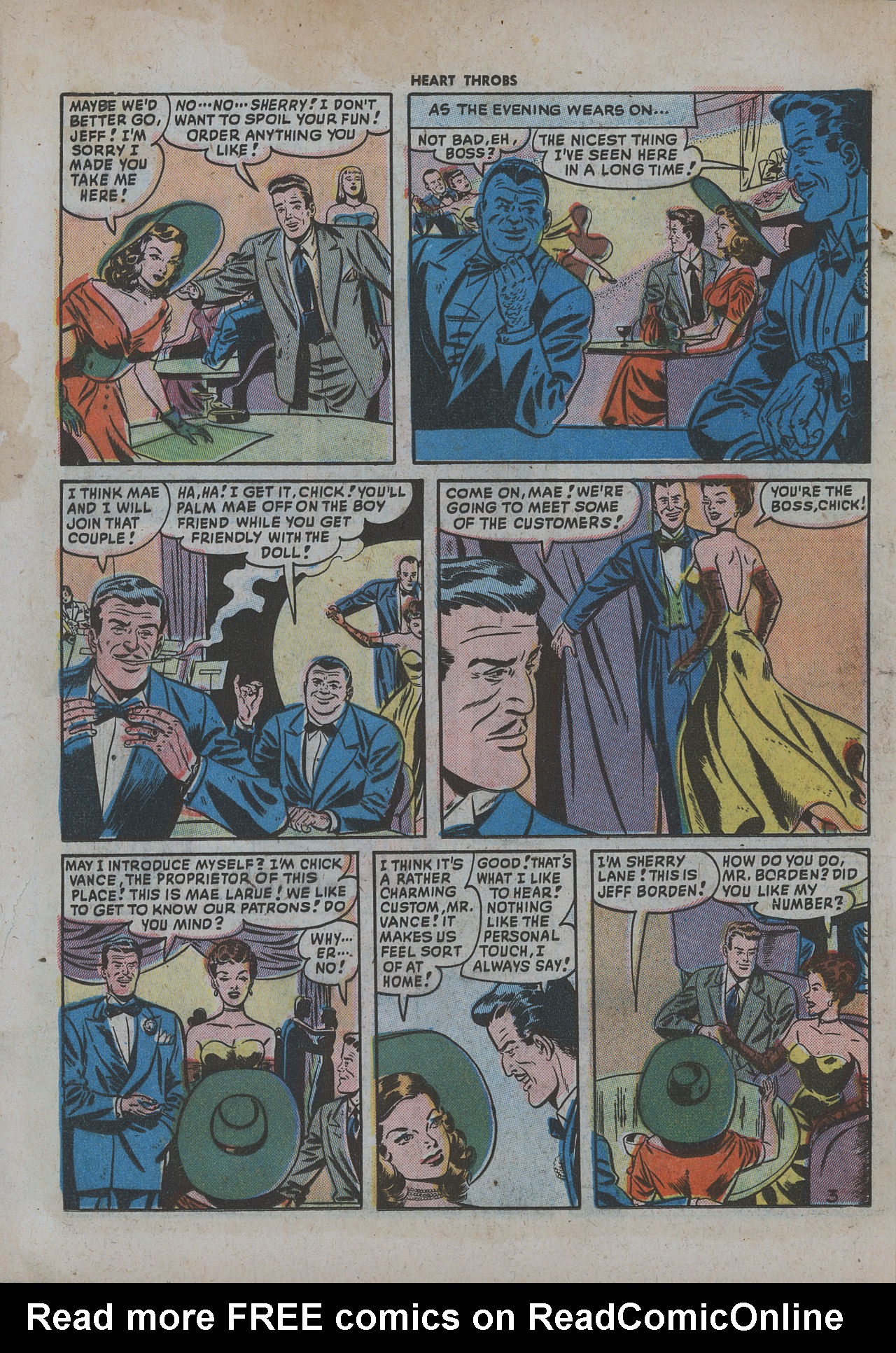 Read online Heart Throbs comic -  Issue #2 - 20