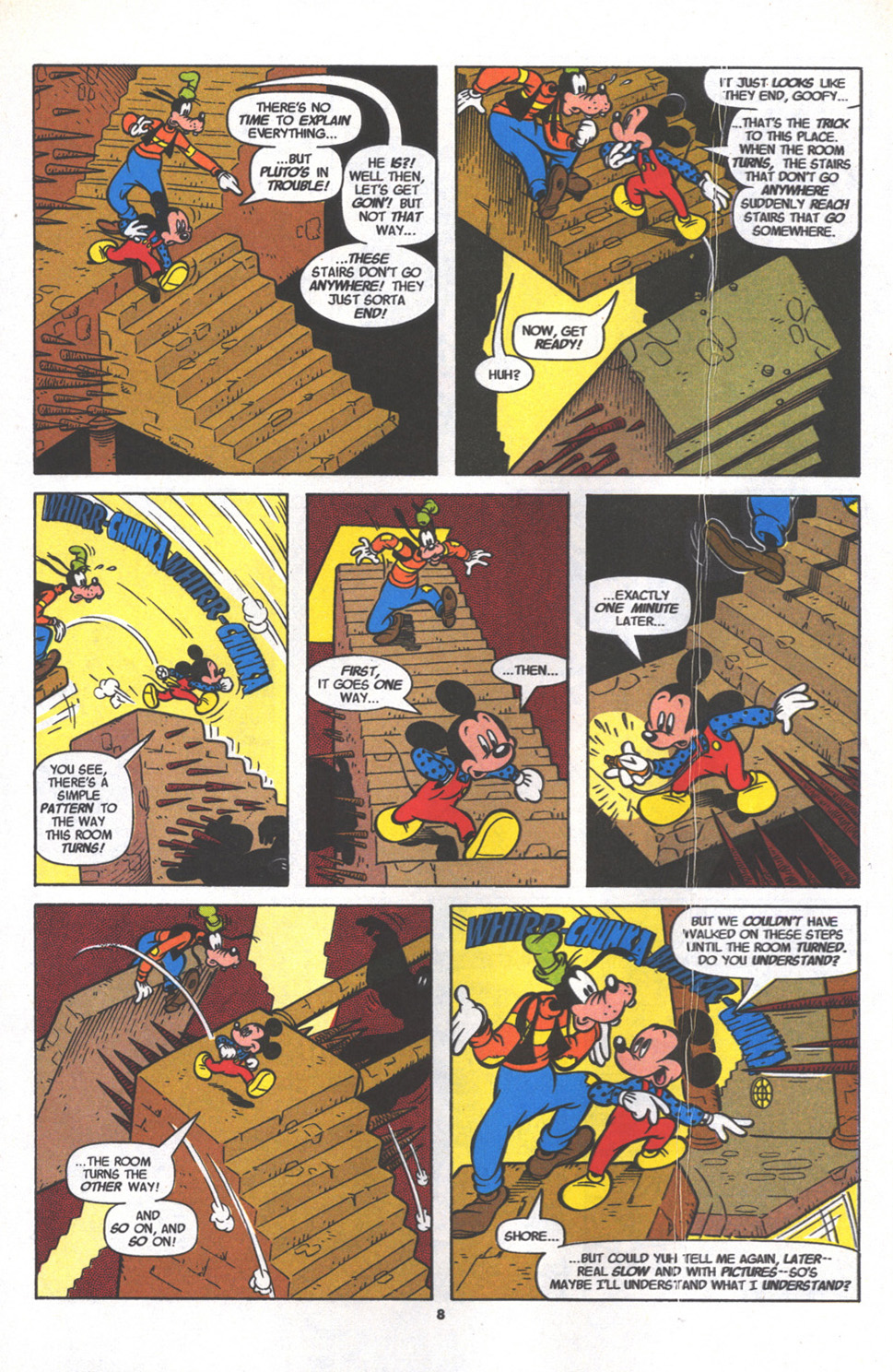 Read online Mickey Mouse Adventures comic -  Issue #8 - 12